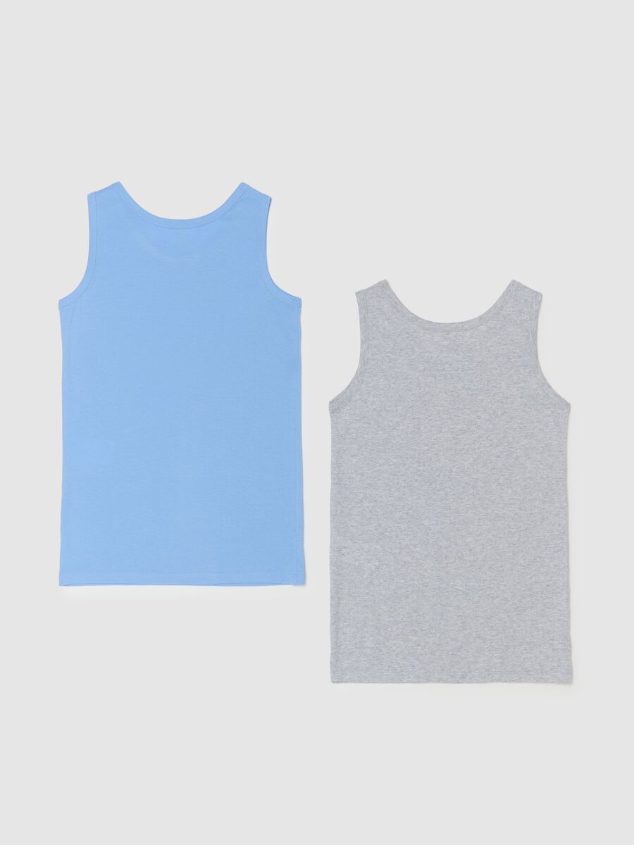 Two-pack racerback vests with round neck_1