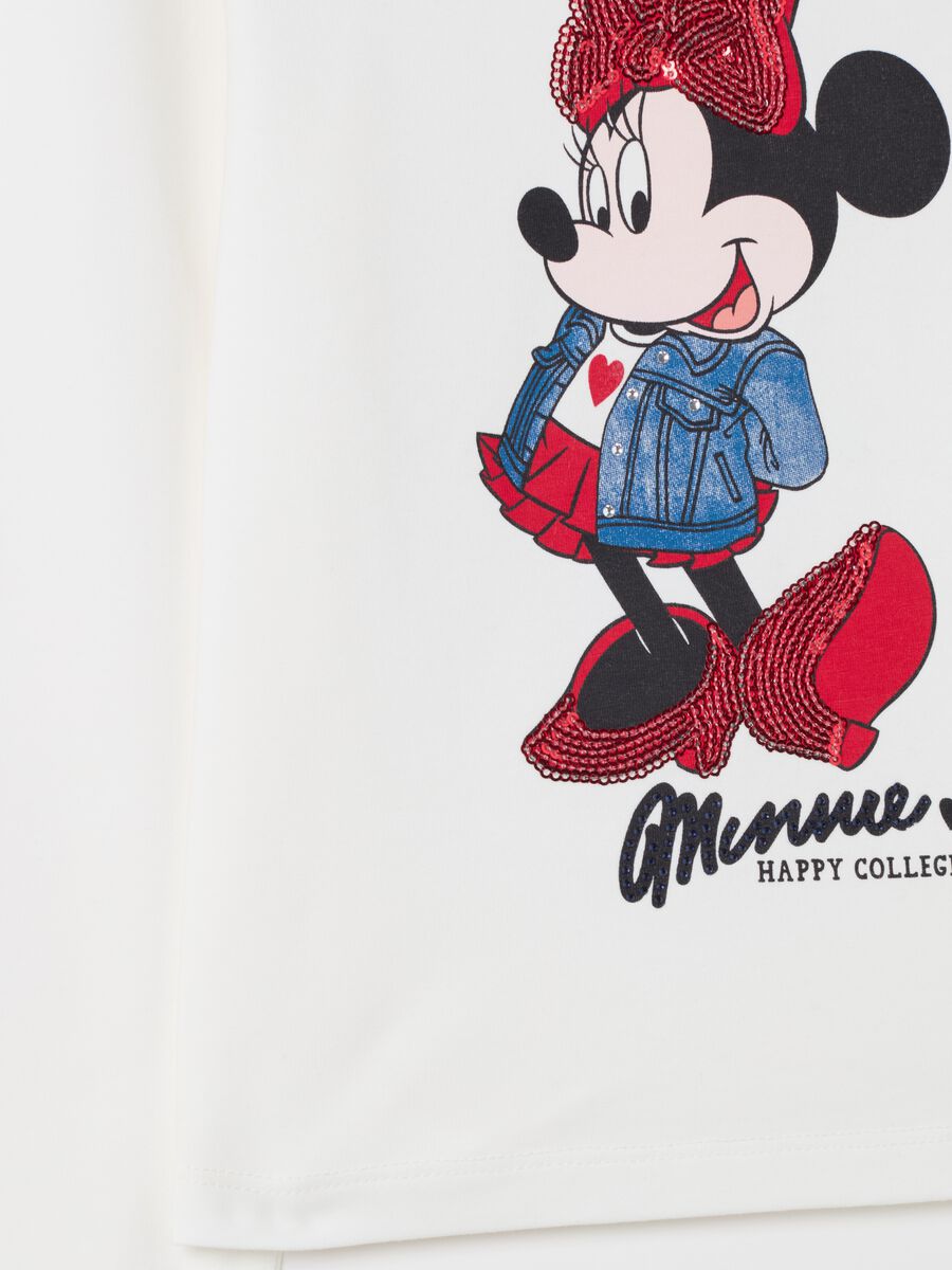 Long-sleeved T-shirt with Minnie Mouse print_3