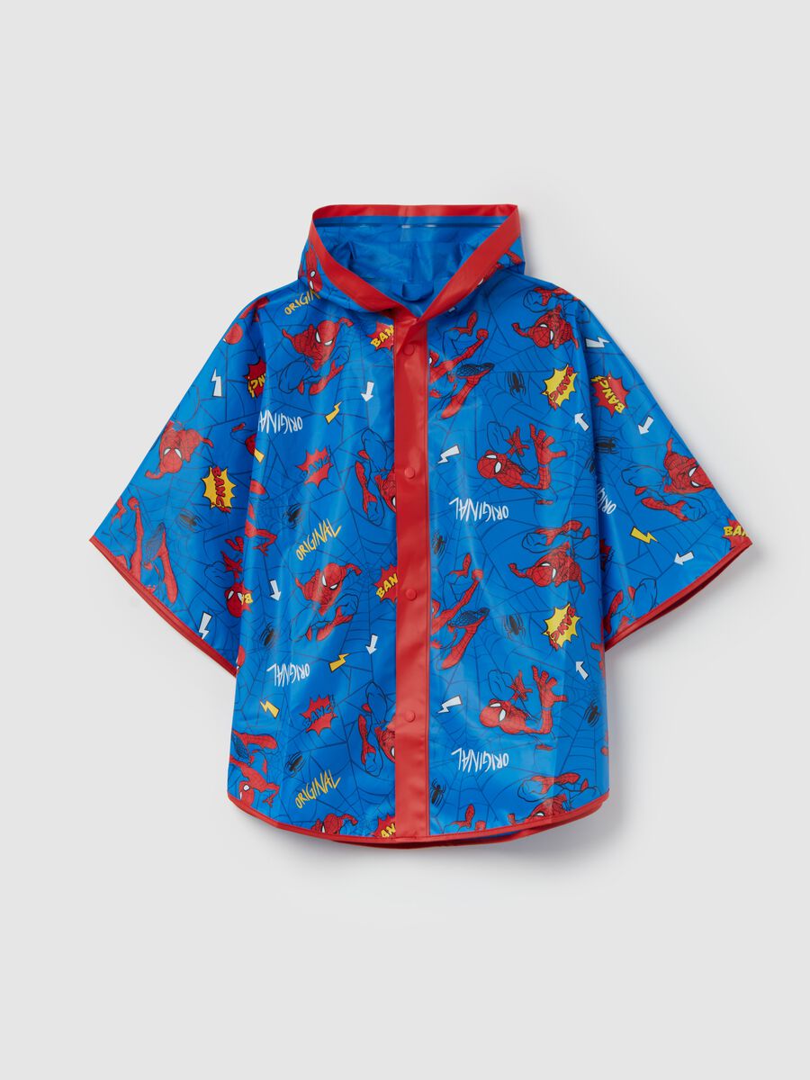 Rain cape with Spider-Man print_0