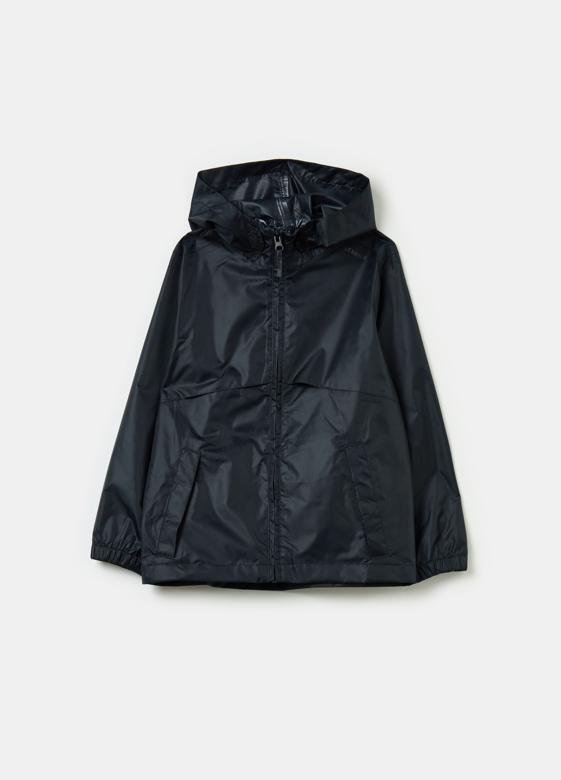 Waterproof jacket with hood