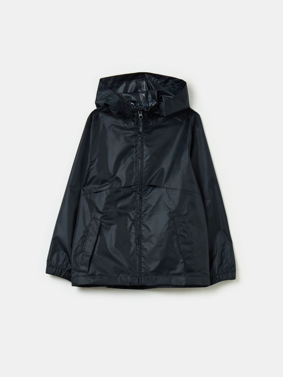 Waterproof jacket with hood_0