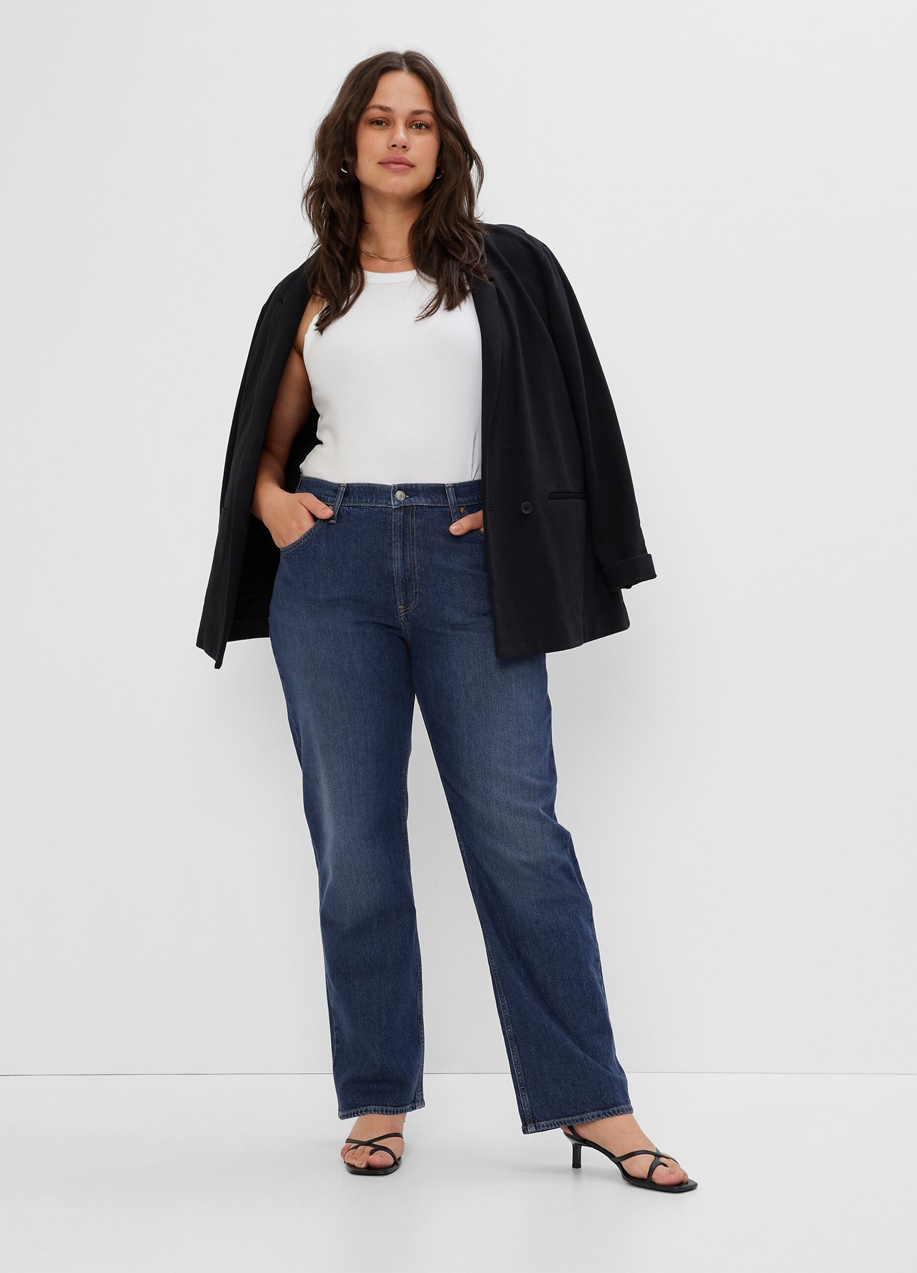 Loose-fit jeans with five pockets