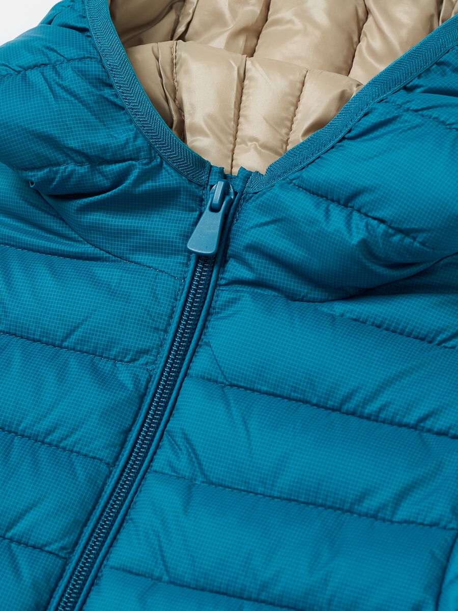 Ultralight down jacket with ripstop weave_2