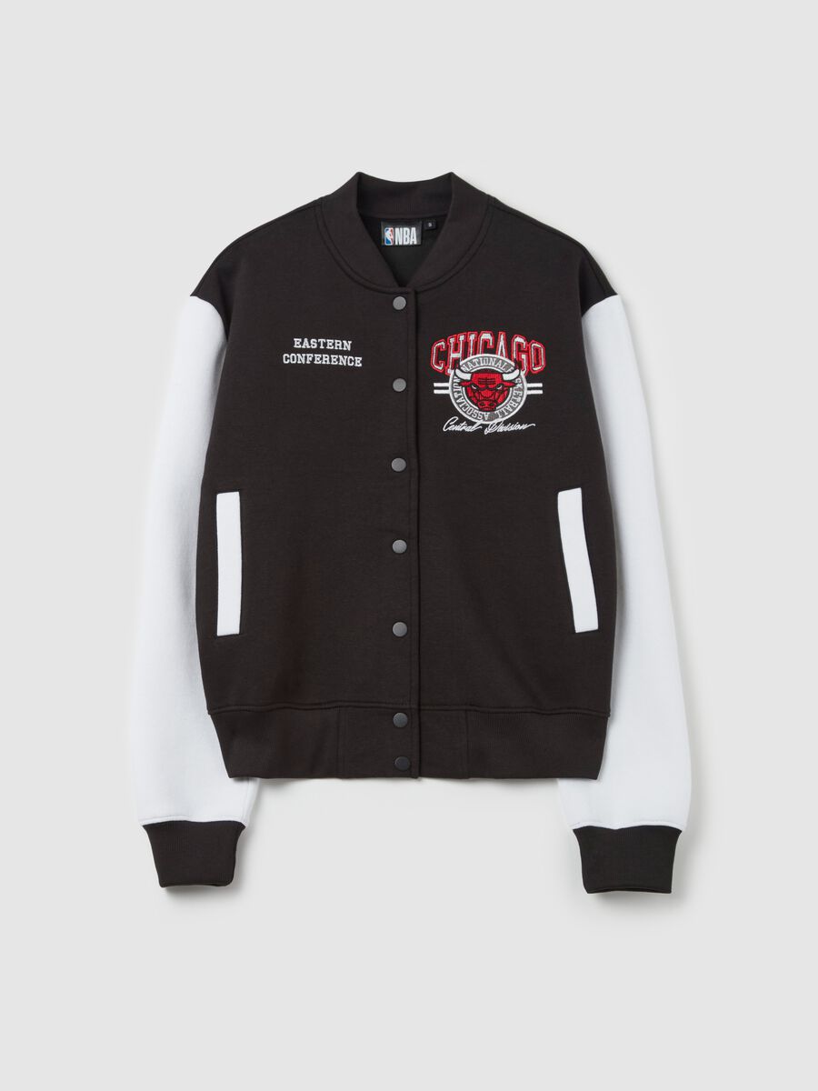 Bomber varsity con ricami Chicago Bulls_0