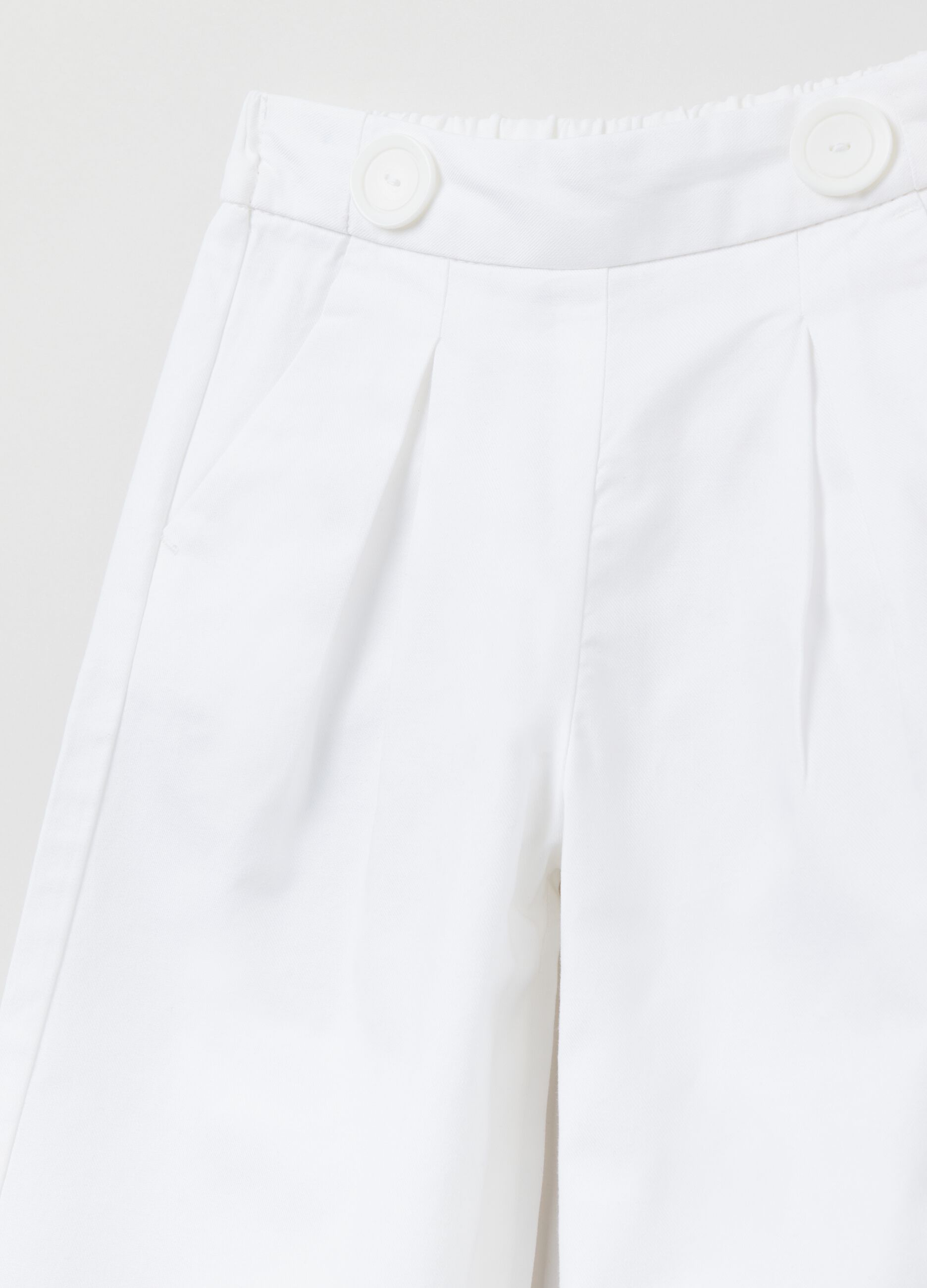 Cotton and Lyocell culottes