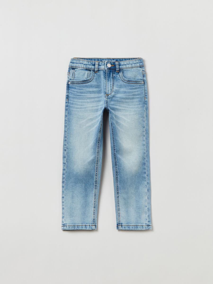 Relaxed-fit jeans with five pockets_0