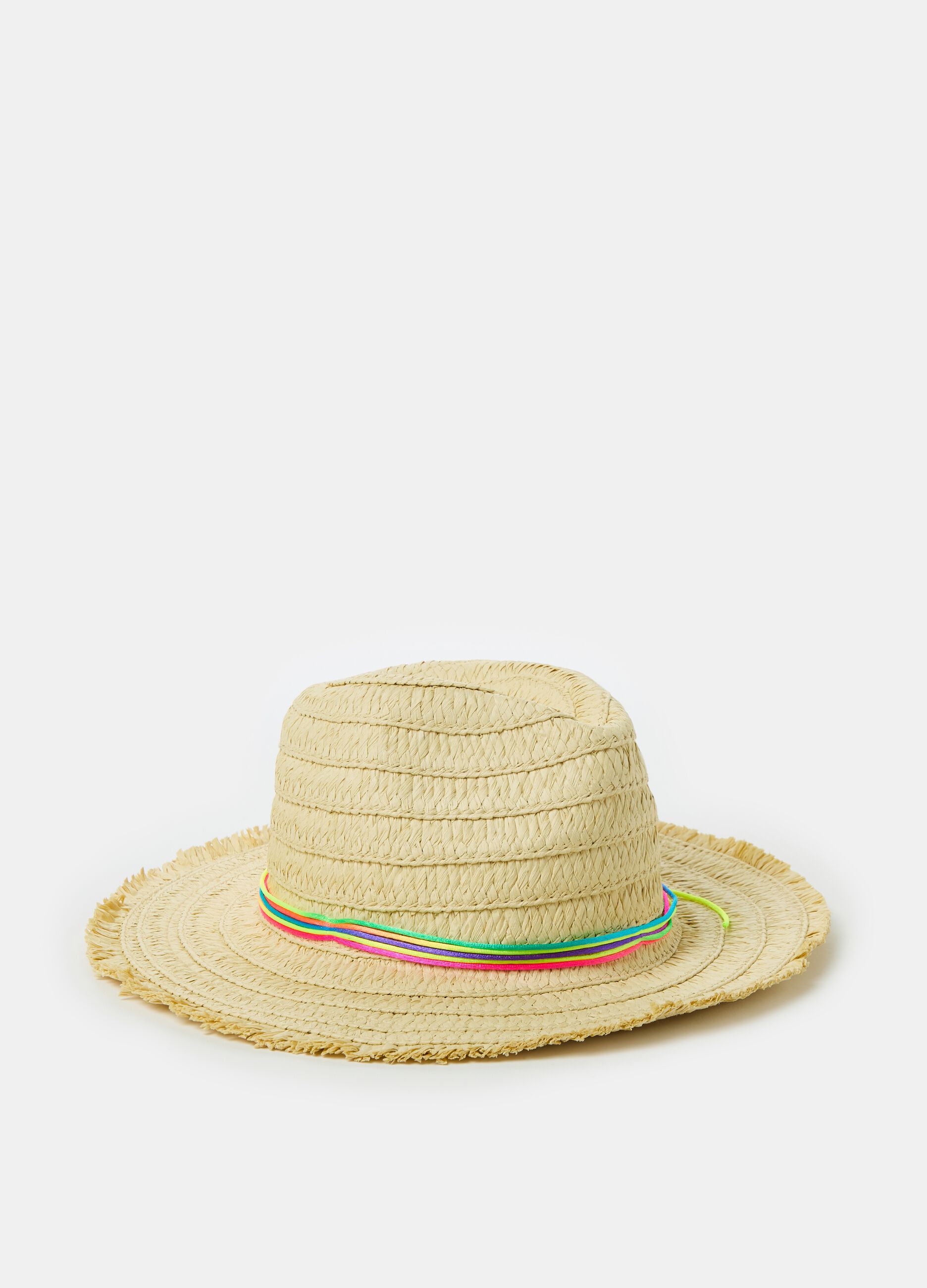 Ovs Cappello trilby con laccetti multicolore