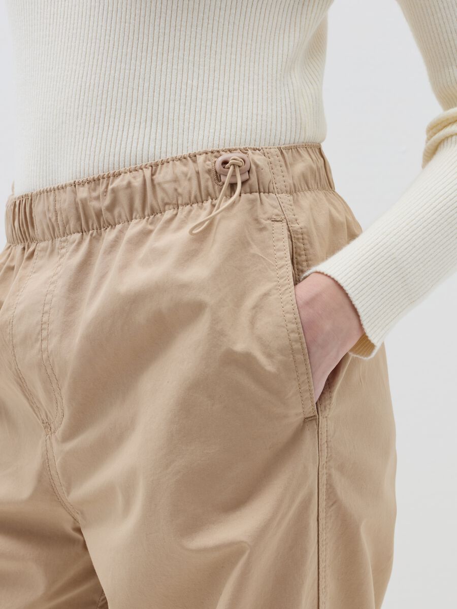 Cotton parachute trousers_3