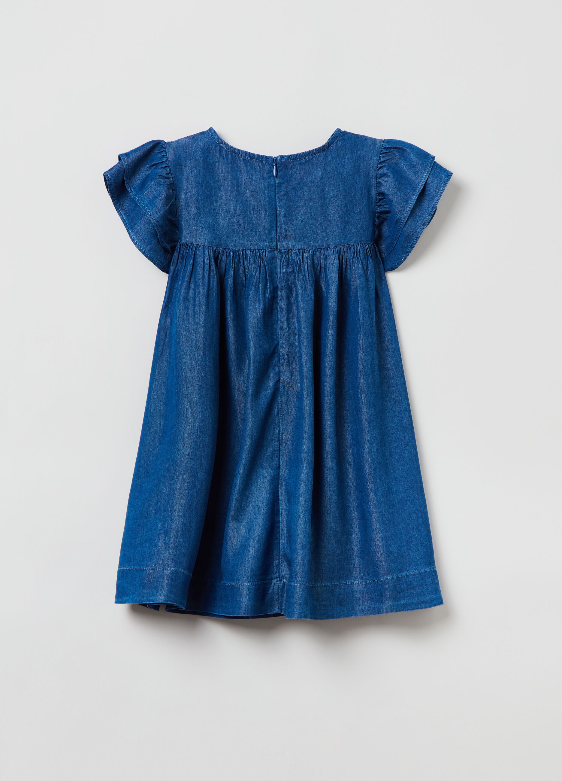 Lyocell dress with embroidery