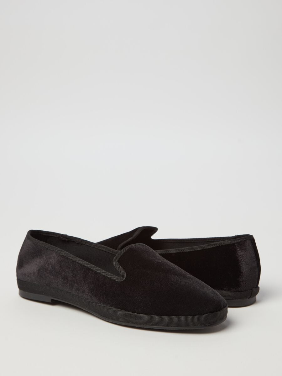 Velvet Friulian slippers_2