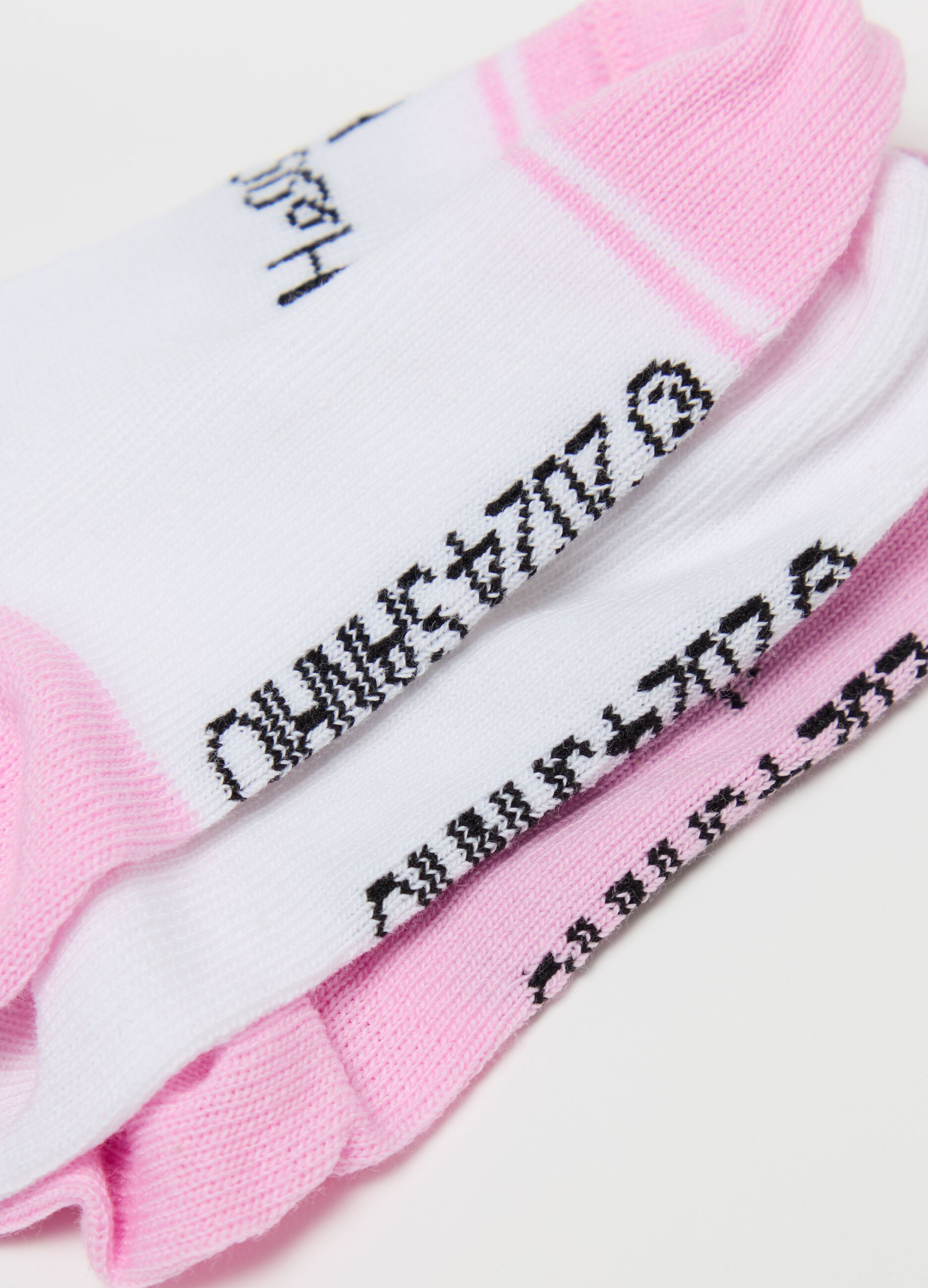 Three-pair pack stretch socks with Hello Kitty design