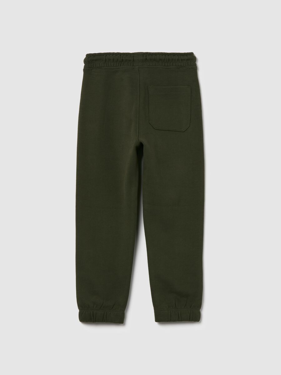 Joggers Essential in cotone bio con coulisse_1