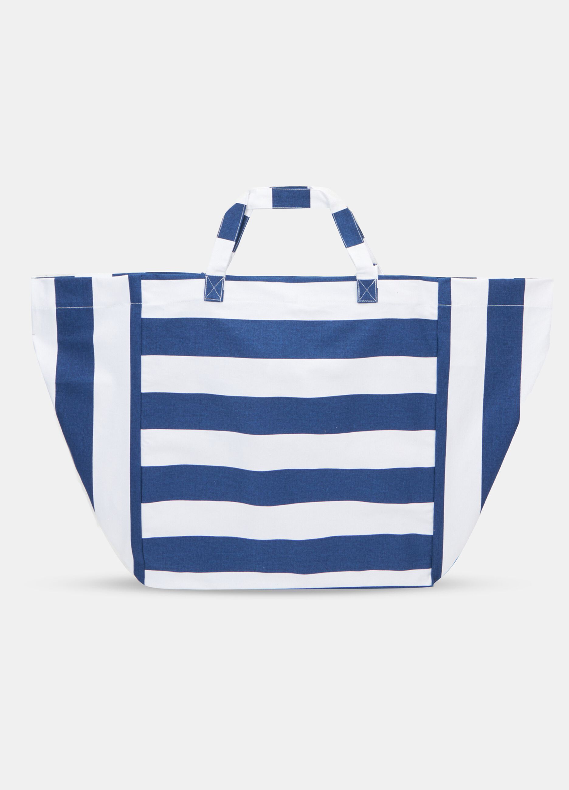 Beach bag in cotton