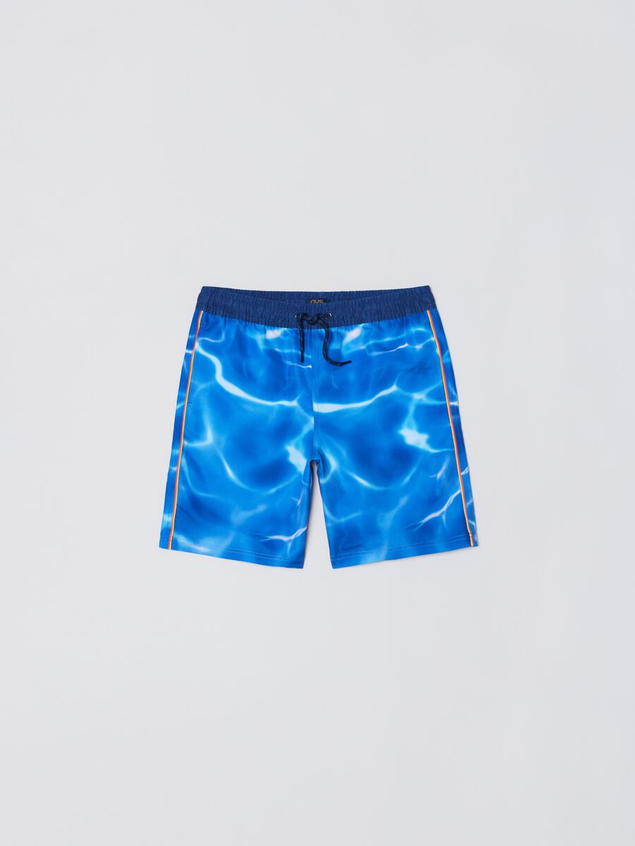 Swimming trunks with drawstring_0