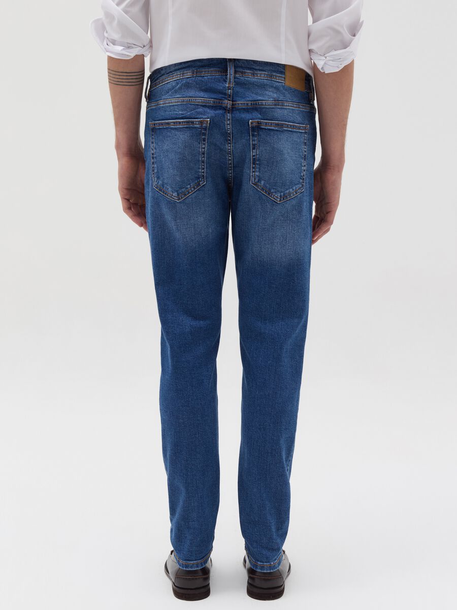 Skinny-fit jeans with fading_1