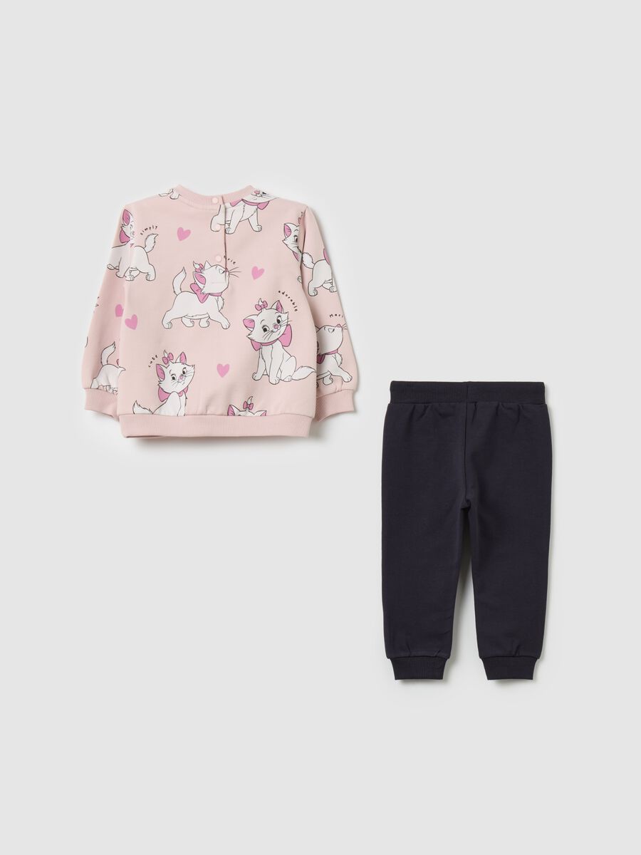 Organic cotton jogging set with Marie print_1