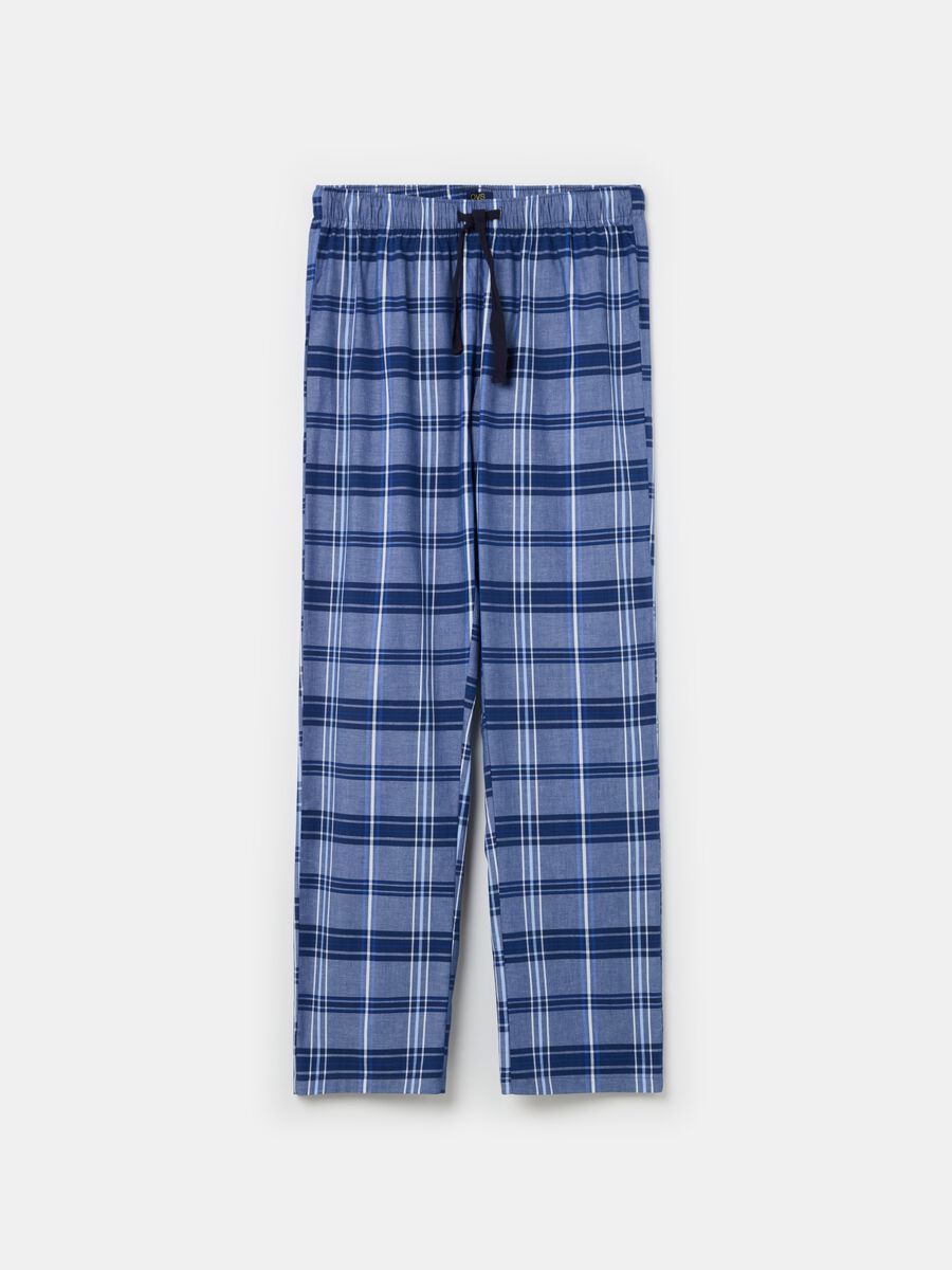 Pyjama trousers in patterned cotton_4