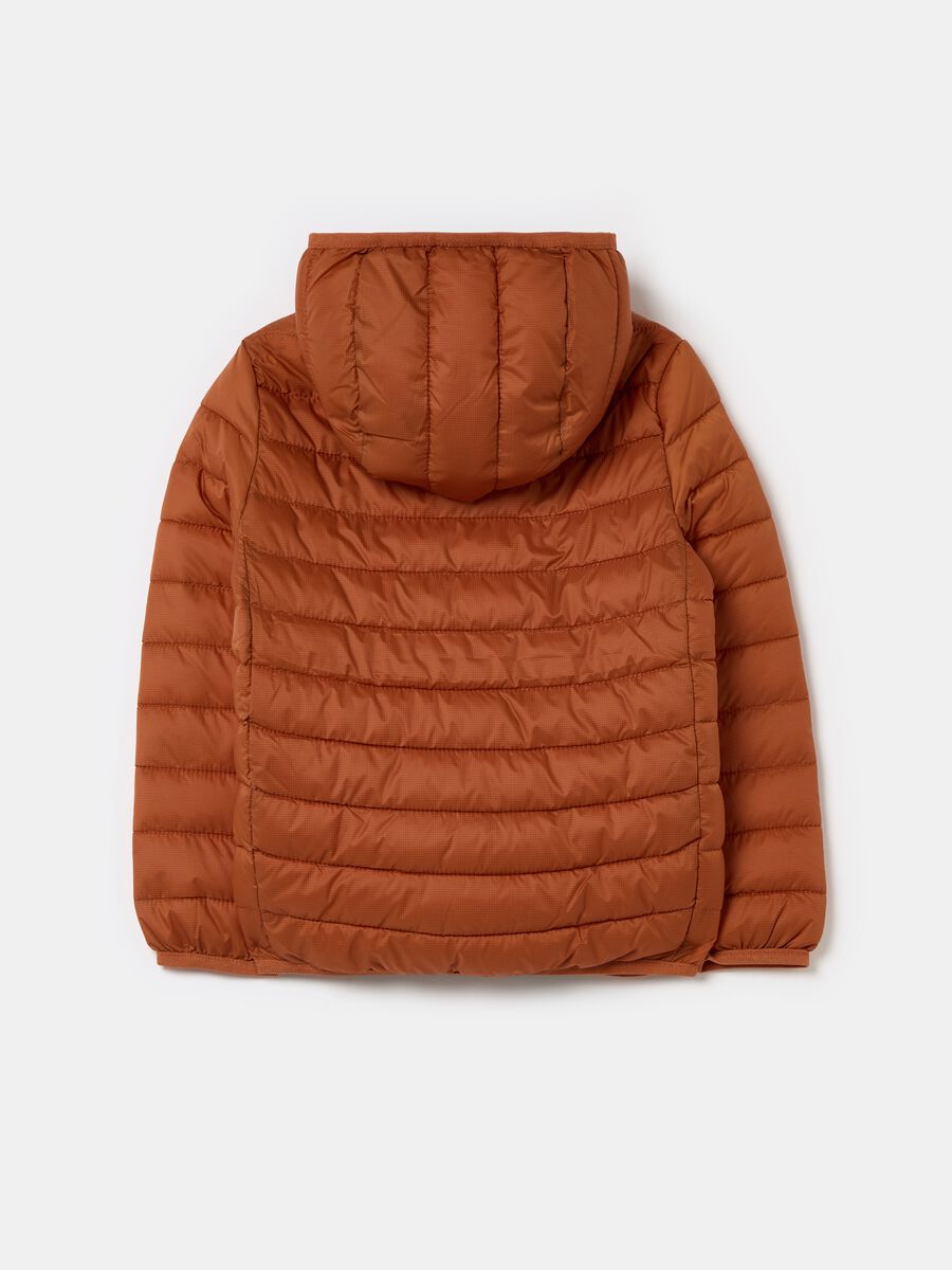 Ultralight down jacket with ripstop weave_1