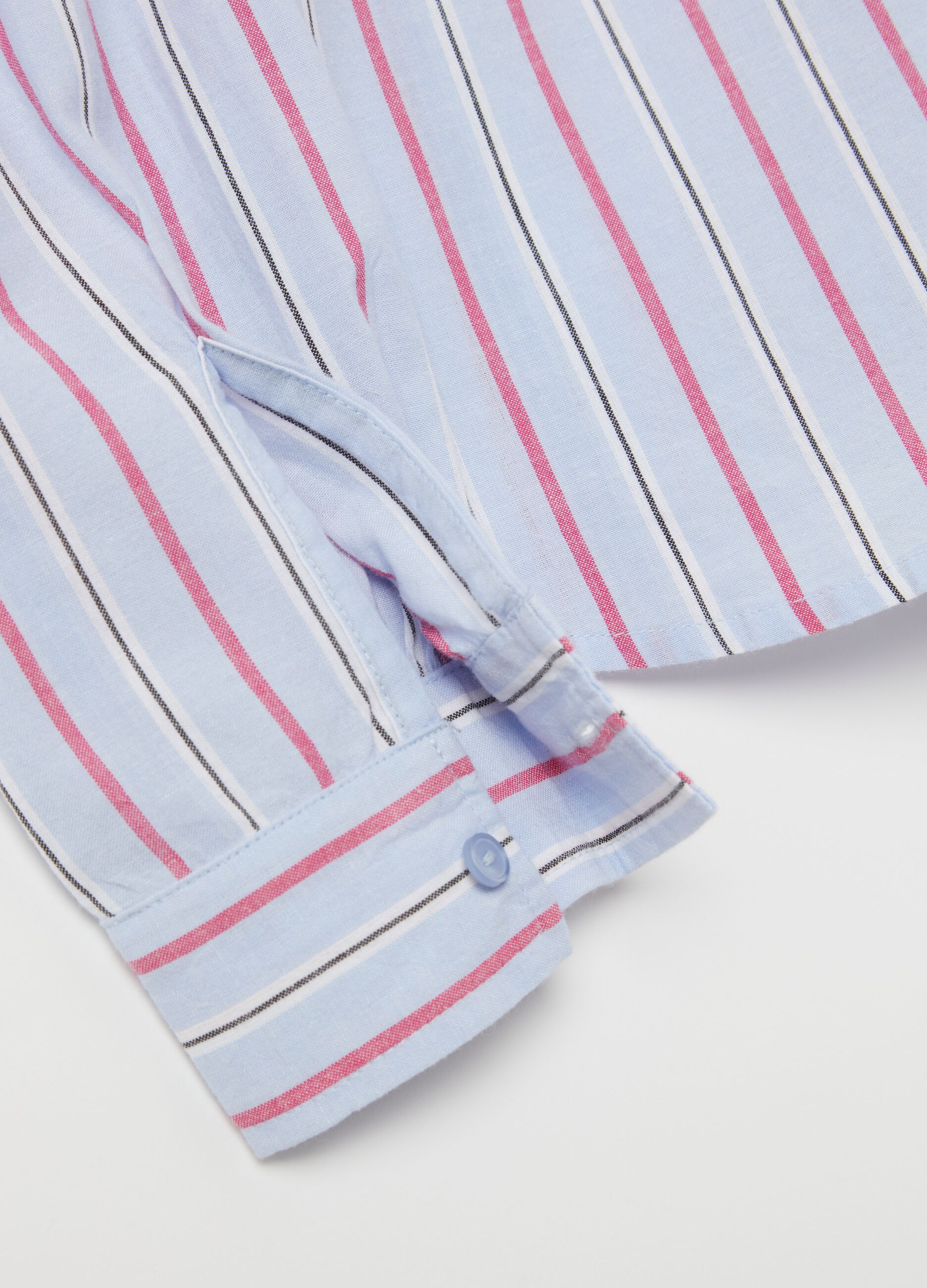 Striped cotton shirt