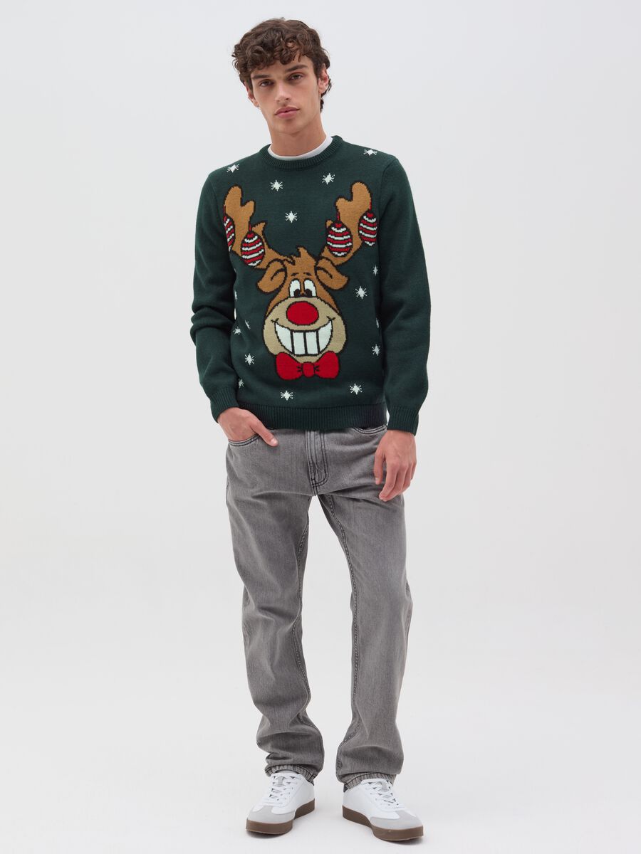 Christmas Jumper with Rudolph the reindeer_0