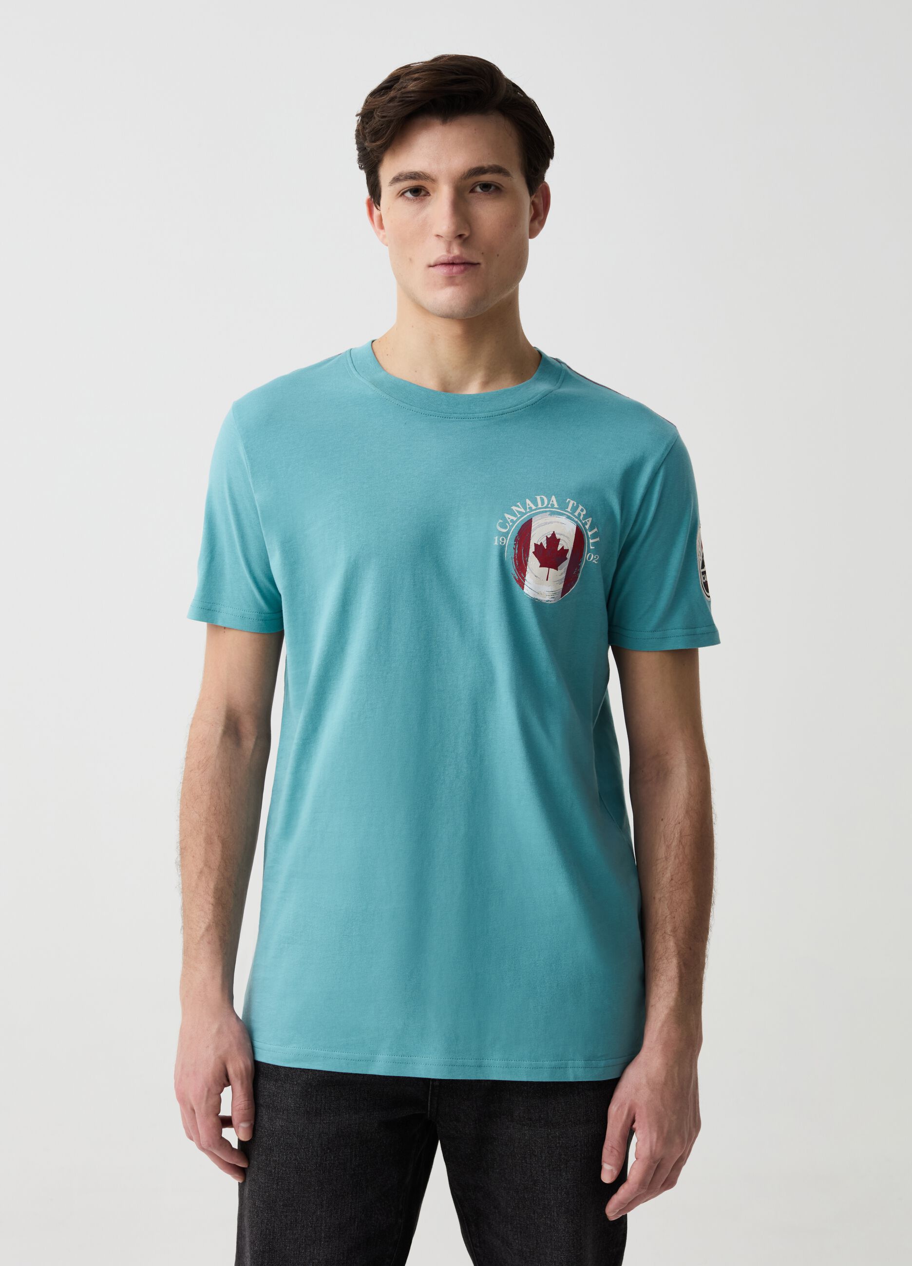 Ovs T-shirt con stampa Canada Trail