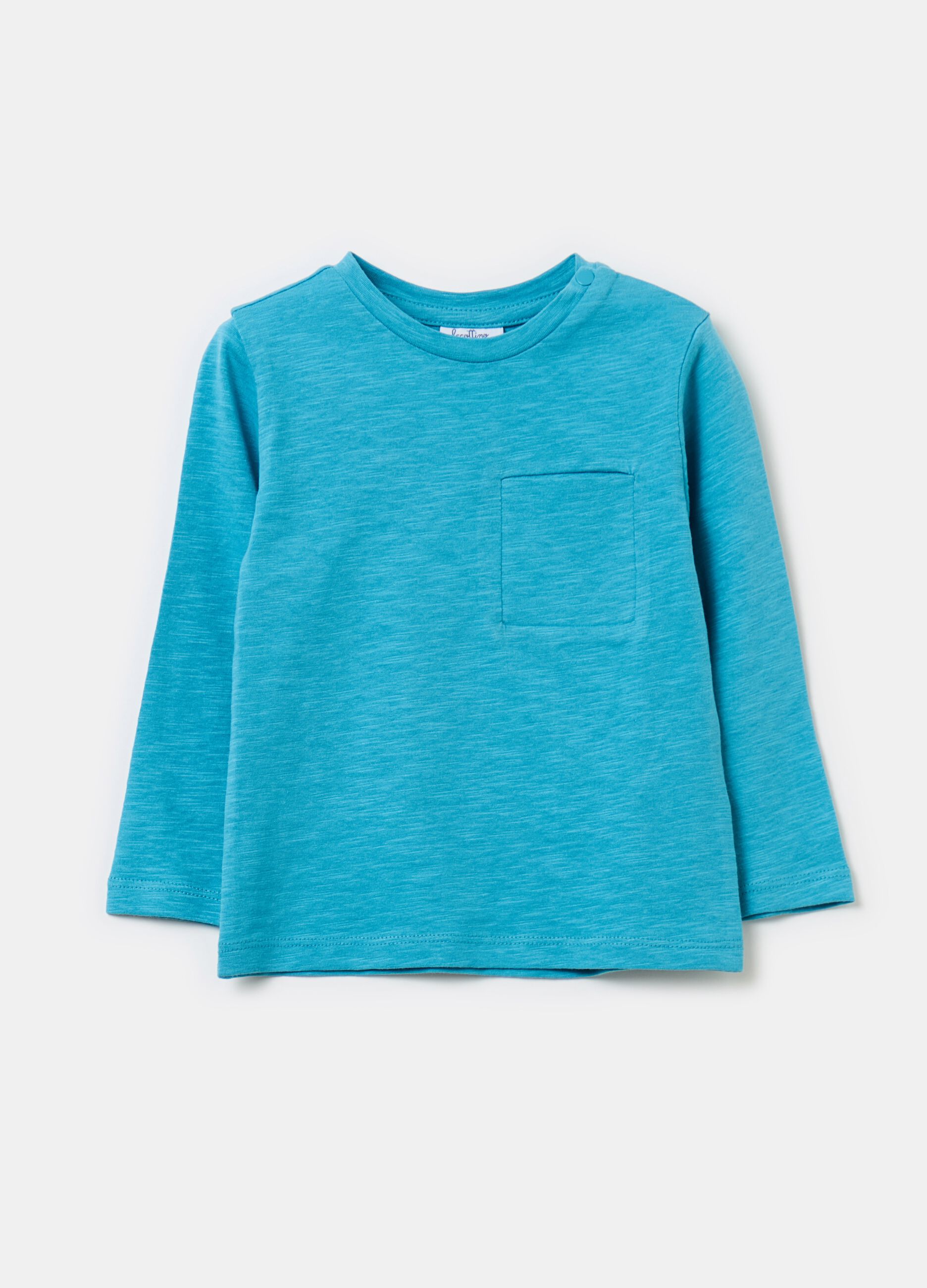 Long-sleeved T-shirt in cotton