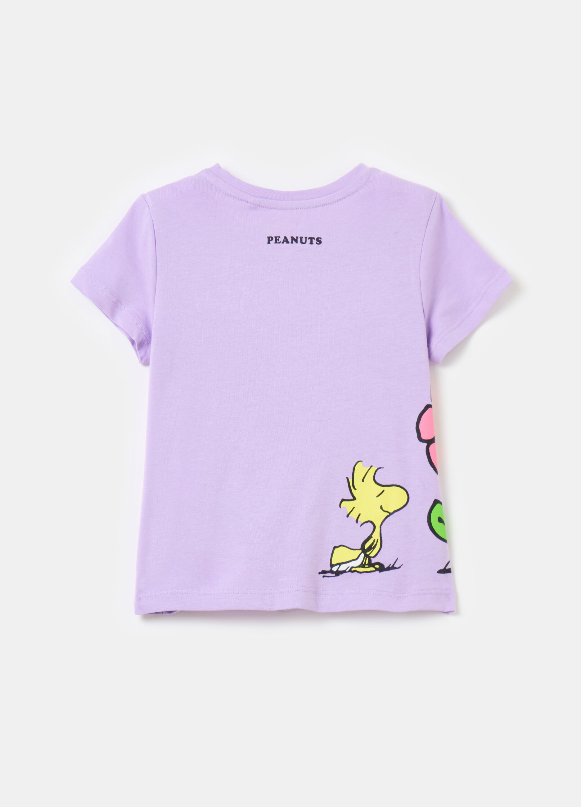 T-shirt in cotone bio stampa Snoopy