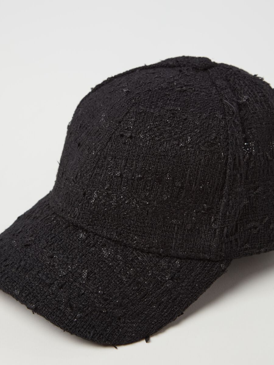 Baseball cap in tweed_2