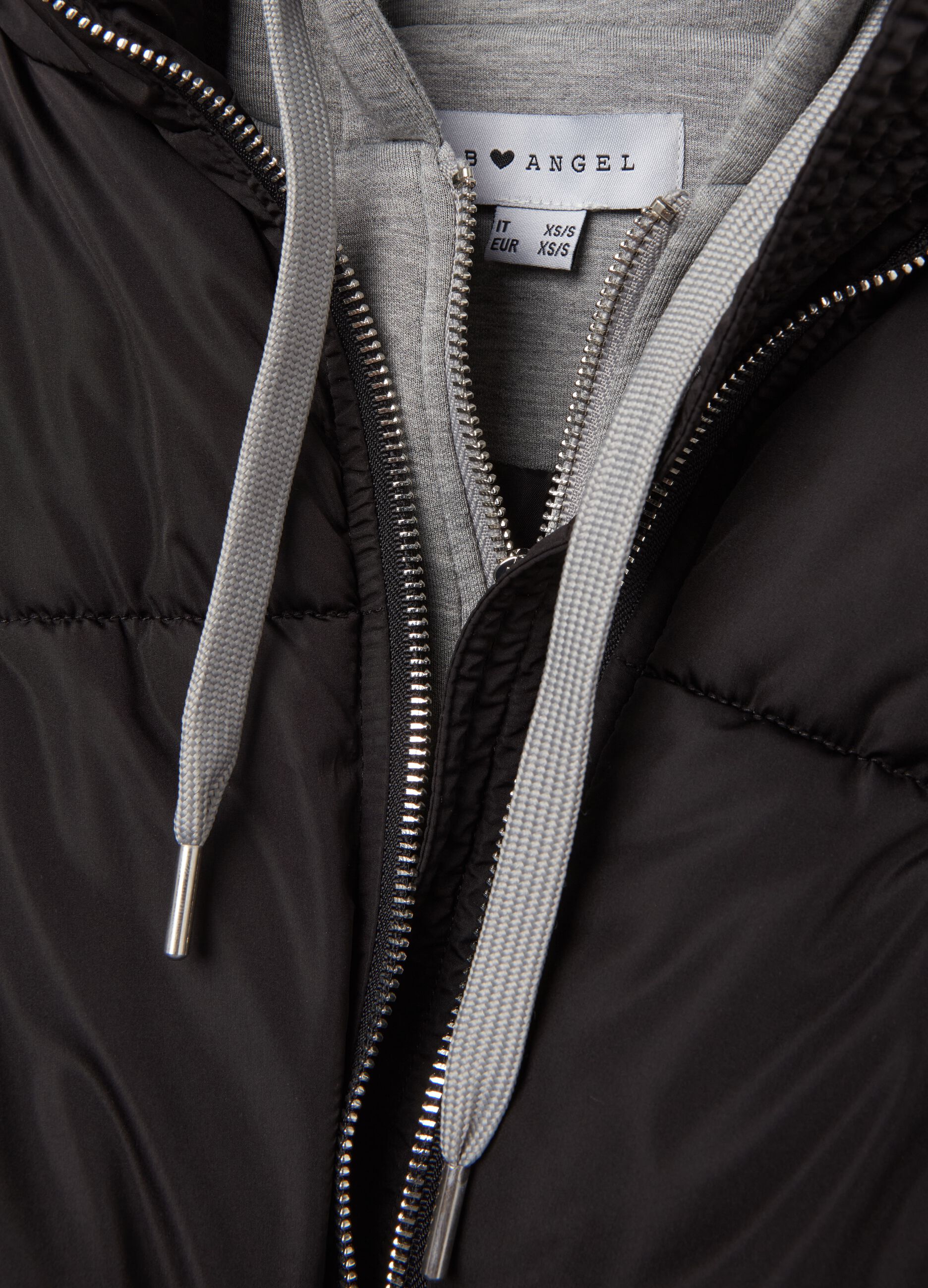 Crop down jacket with REPREVE® padding