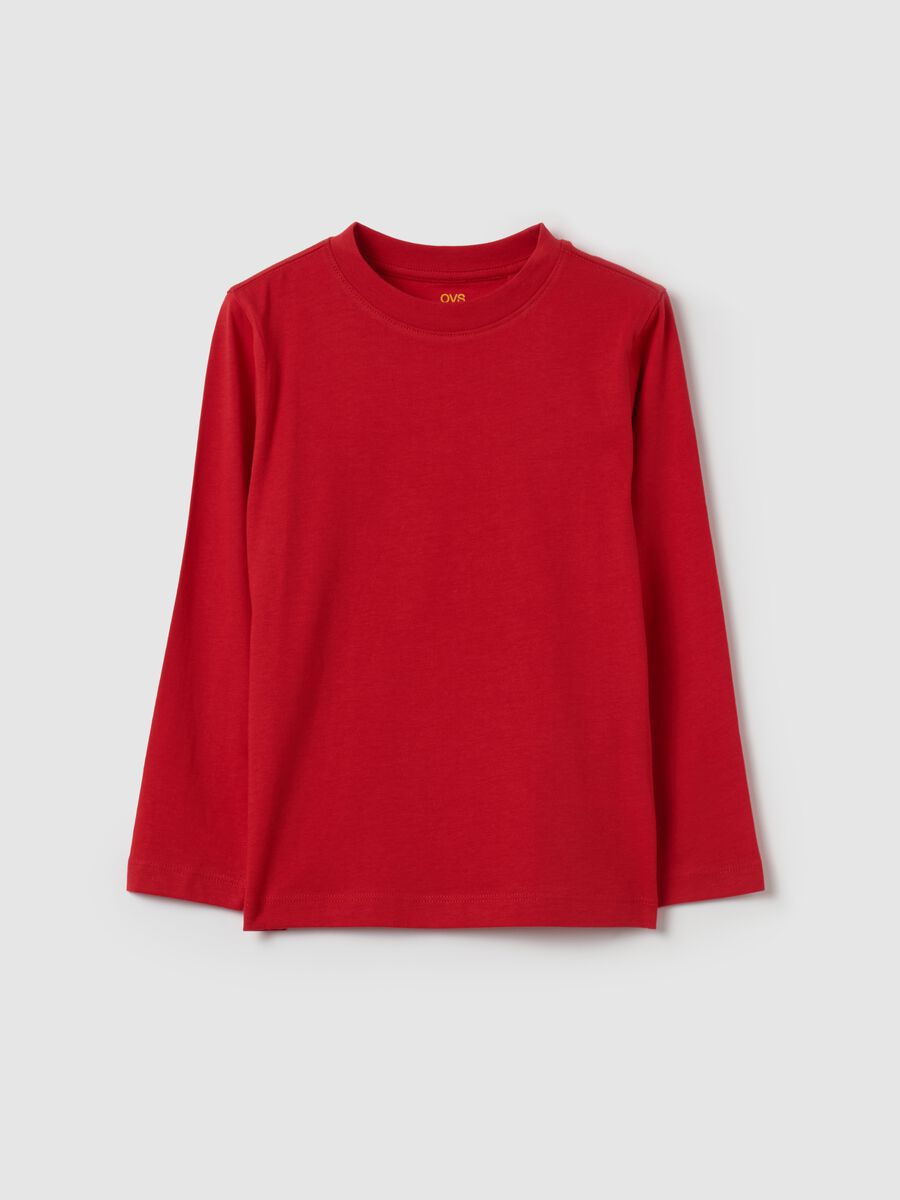Long-sleeved T-shirt in organic cotton_0