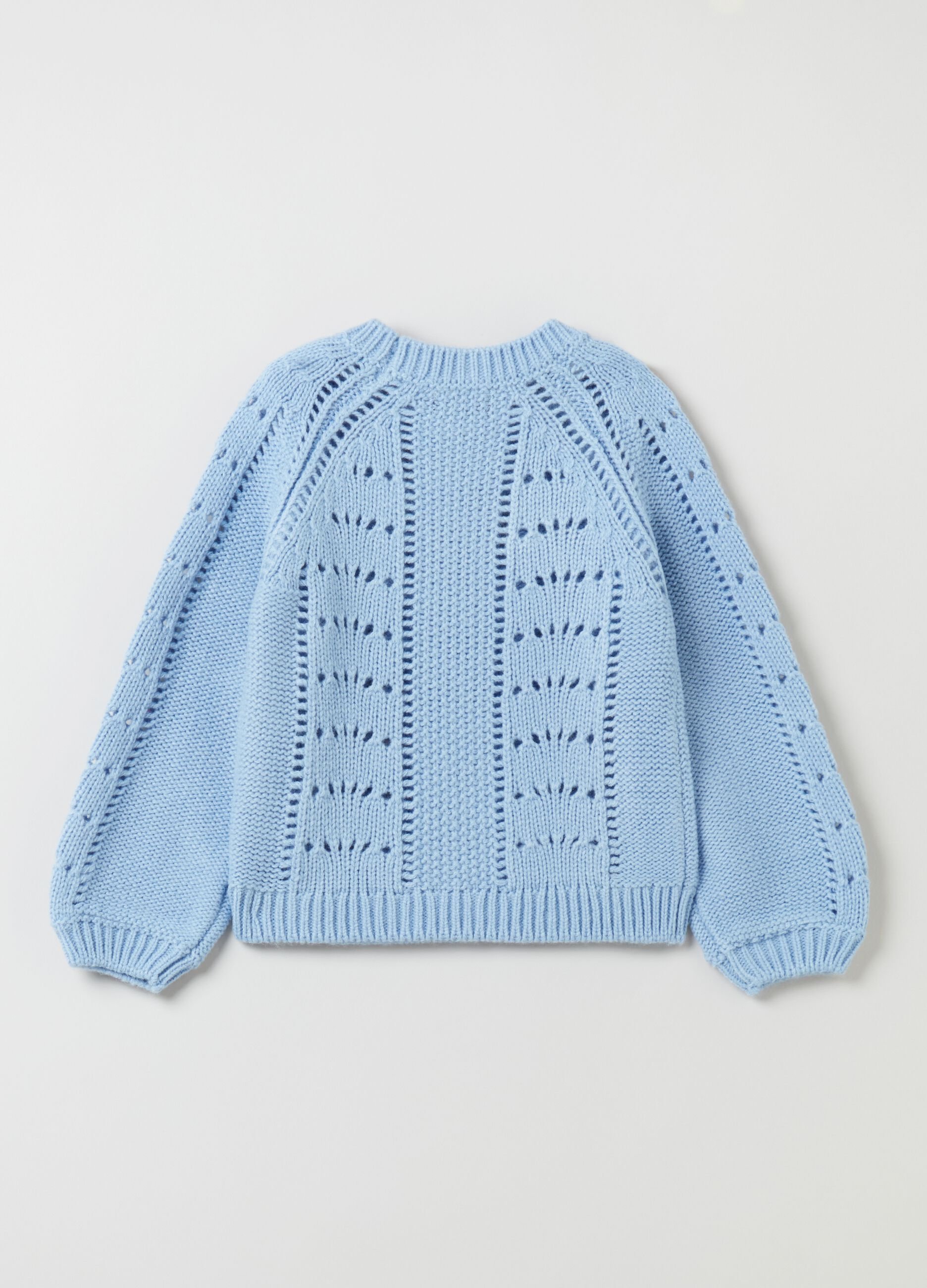 Openwork pullover