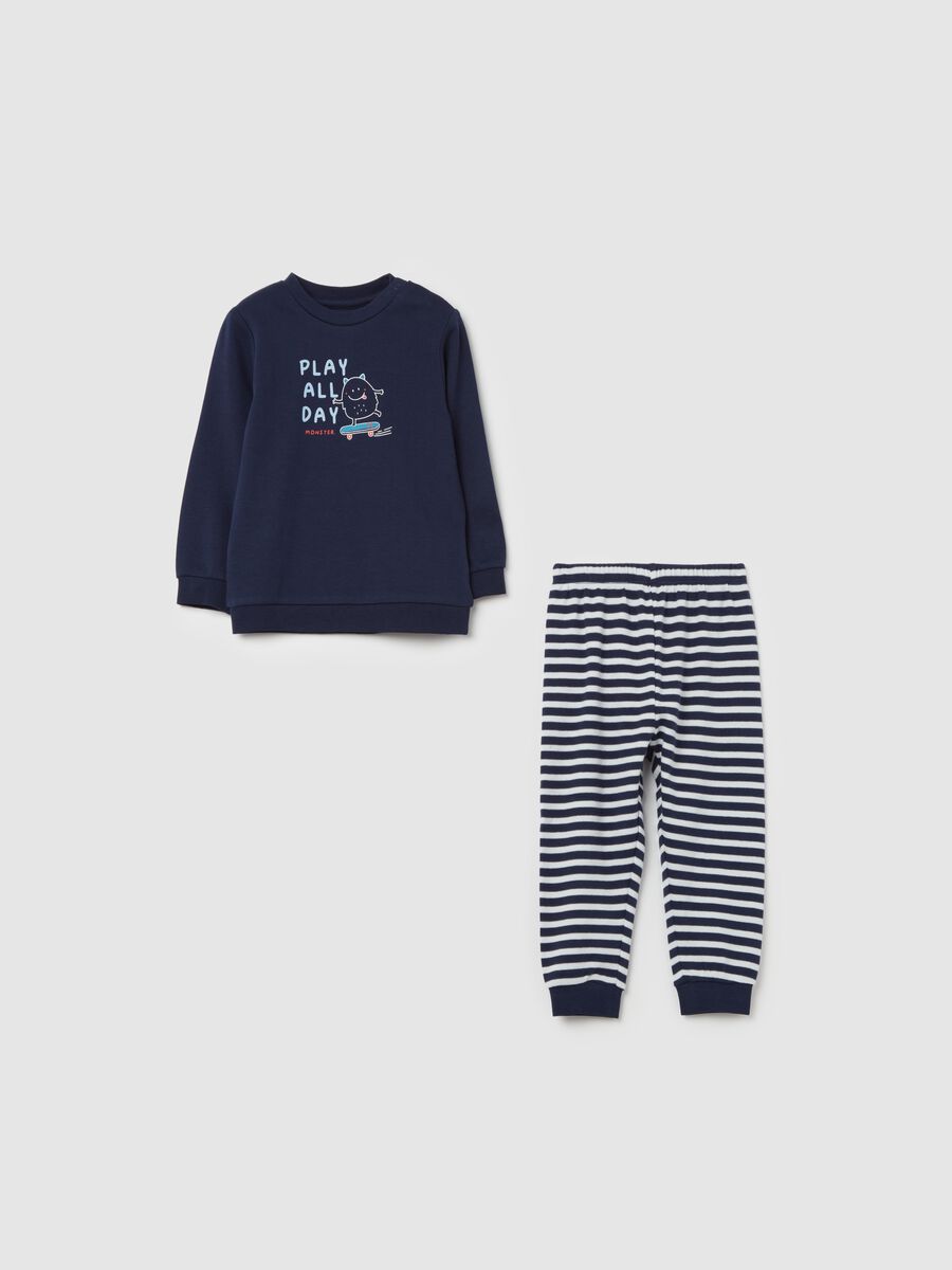  "PLAY ALL DAY” pyjamas in organic cotton_0