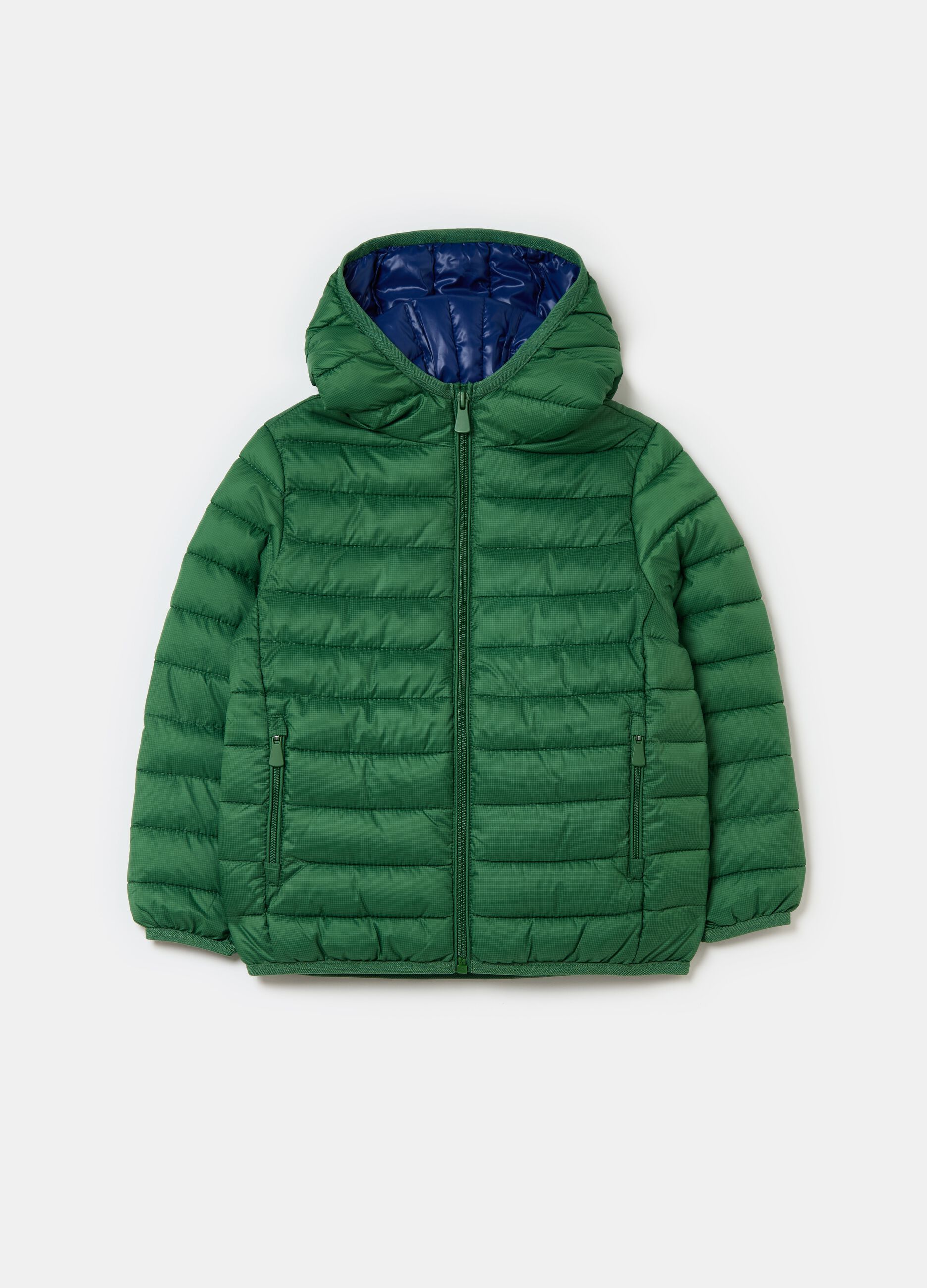 Ultralight down jacket with ripstop weave