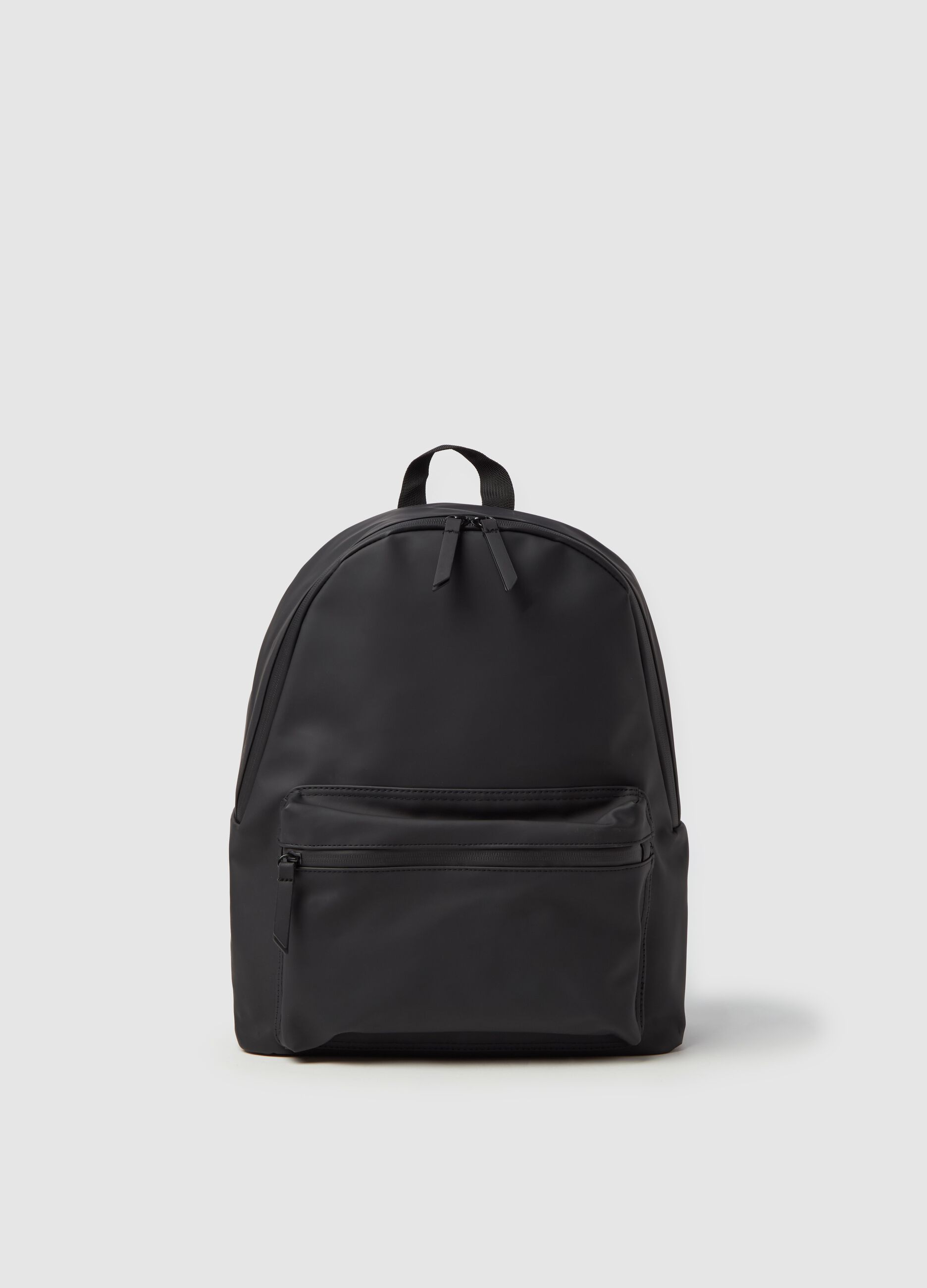 Solid colour waterproof backpack