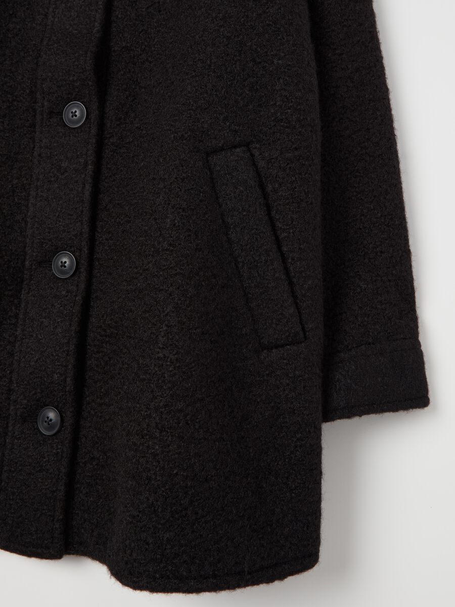 Curvy oversized single-breasted coat_5