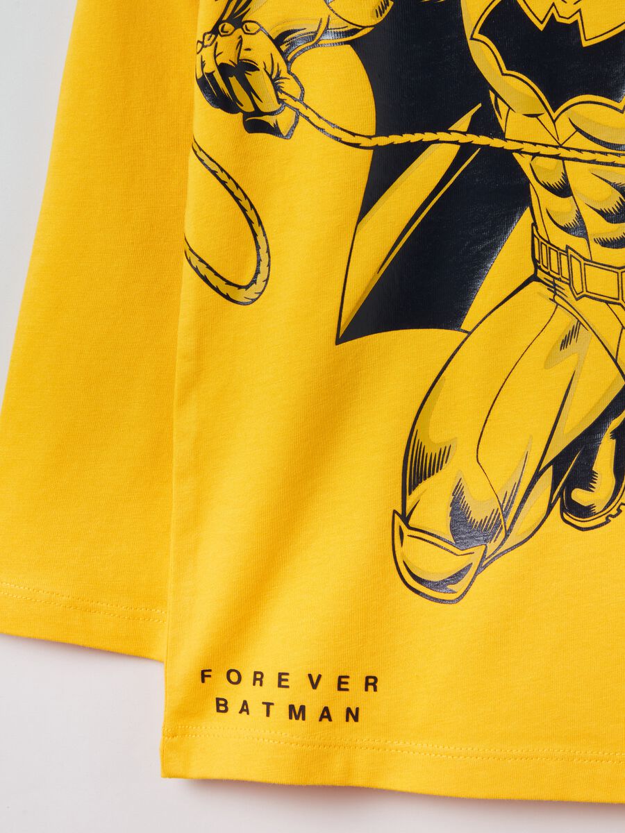 T-shirt with Batman print and long sleeves_2