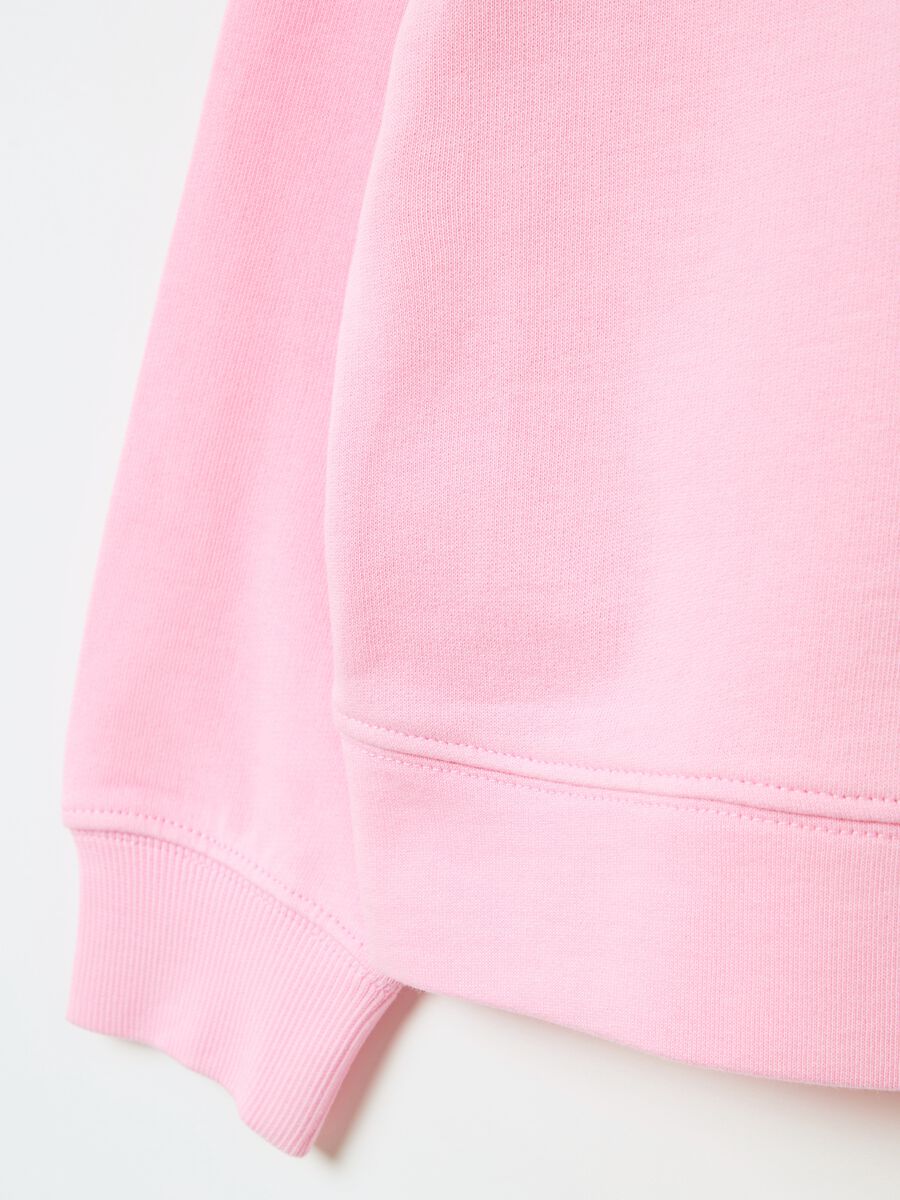 Solid colour sweatshirt in French terry_3