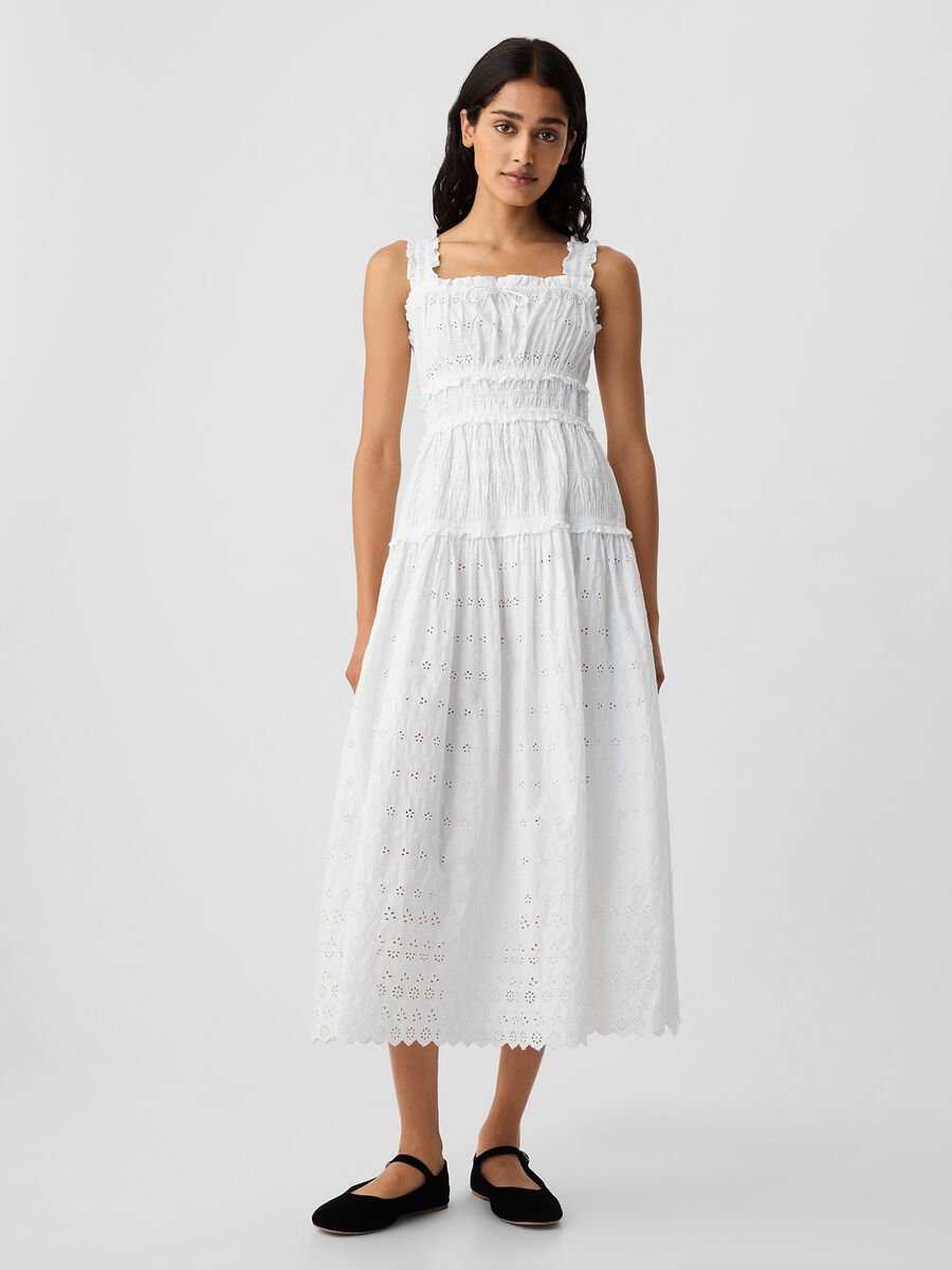 GAP for DÔEN midi dress in broderie anglaise_0