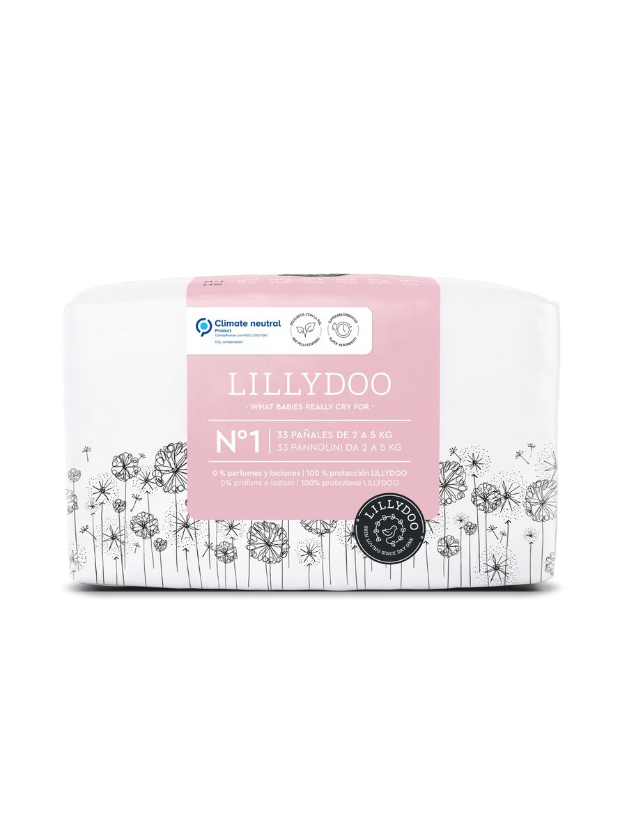 Lillydoo nappies for sensitive skin No. 1 (2-5 kg)_0