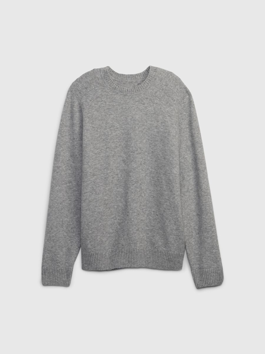 Pullover with round neck and raglan sleeves_0