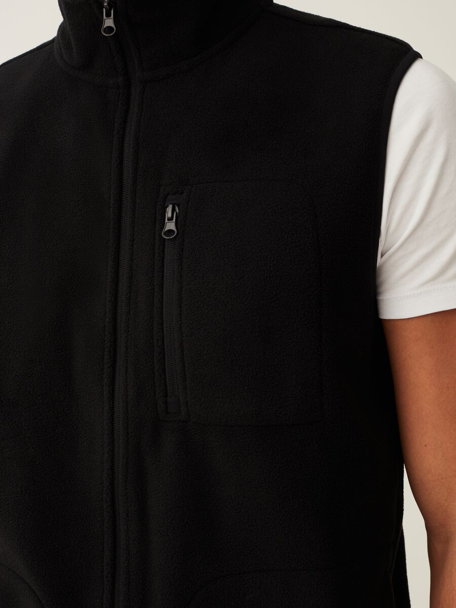 Full-zip fleece gilet_3