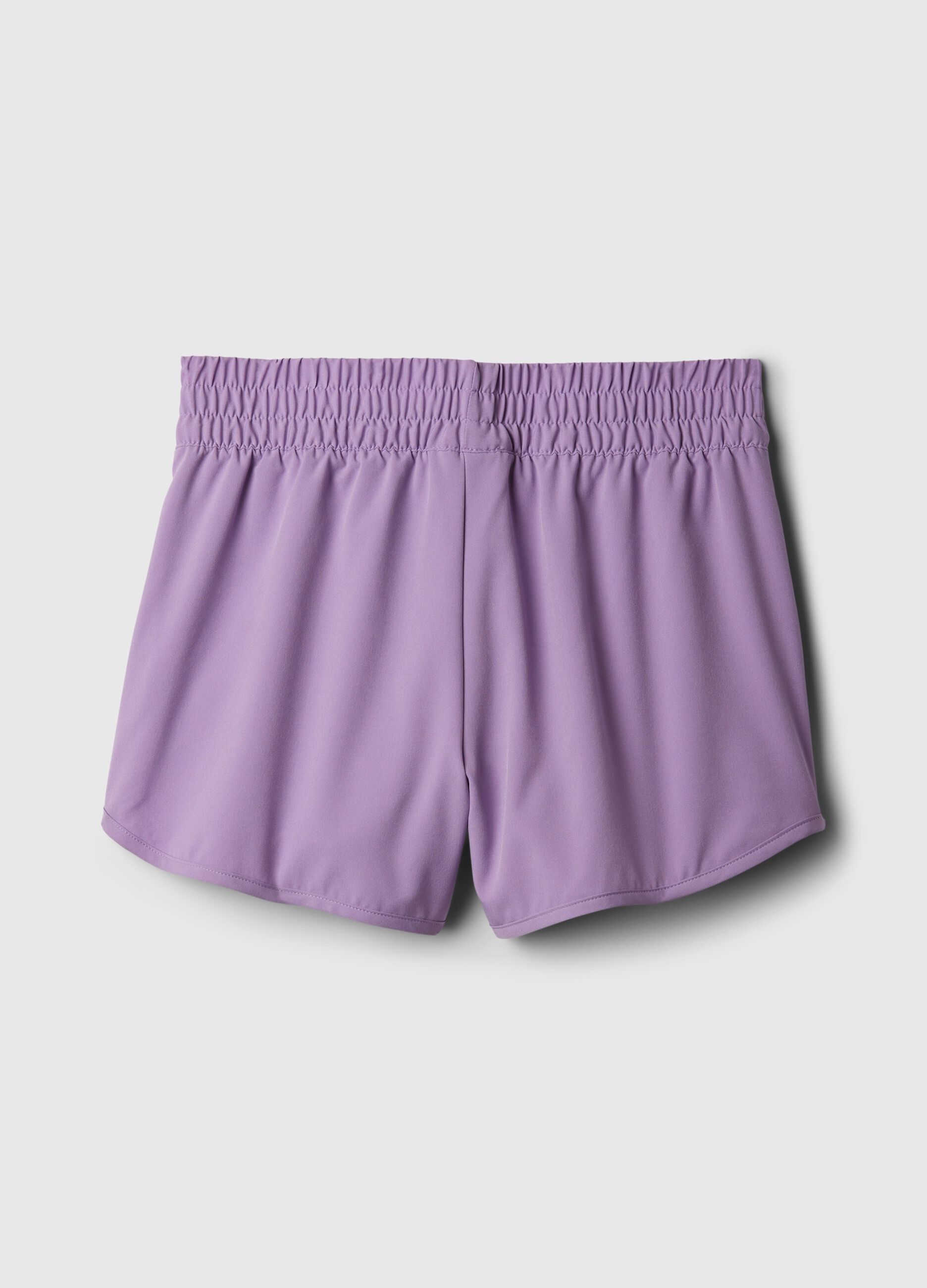 Solid colour sports shorts