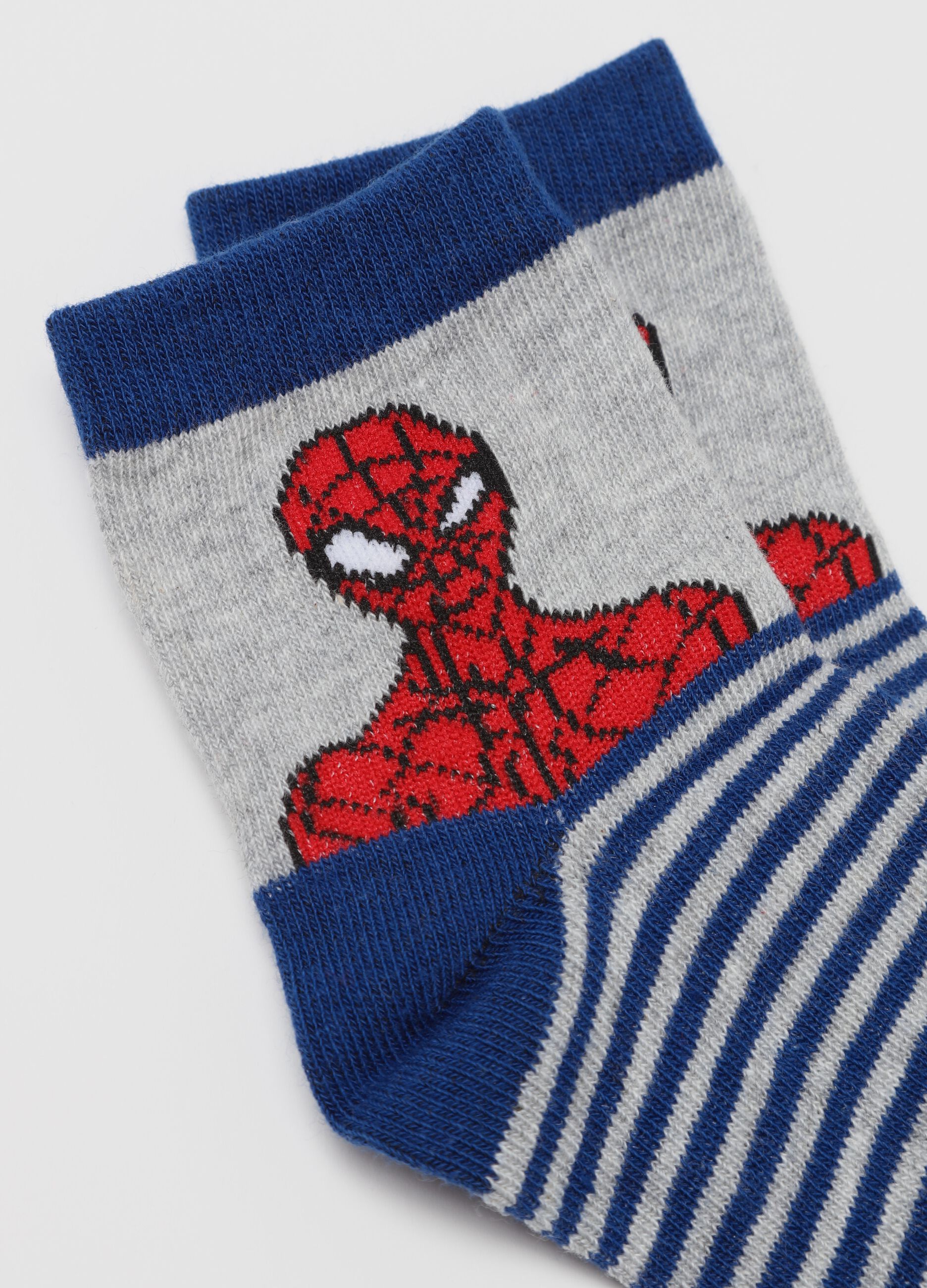 Three-pack socks in organic cotton with Spider-Man design