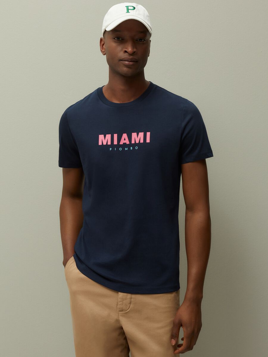 T-shirt unisex con stampa Miami_1