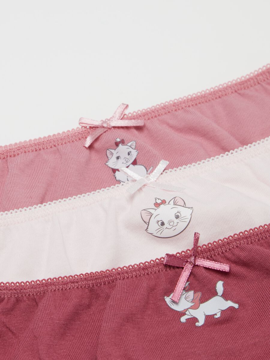 Five-pack organic cotton briefs with Marie print_2