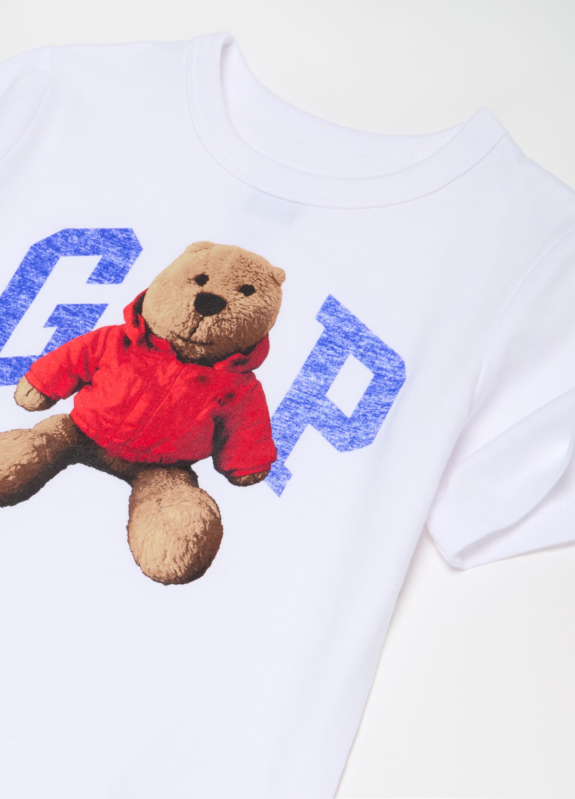 T-shirt with logo print and Brennan bear