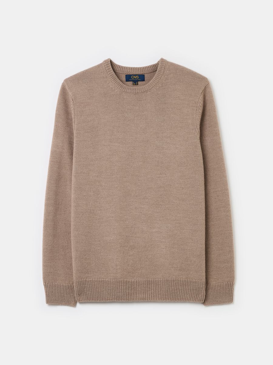 Round neck pullover_4