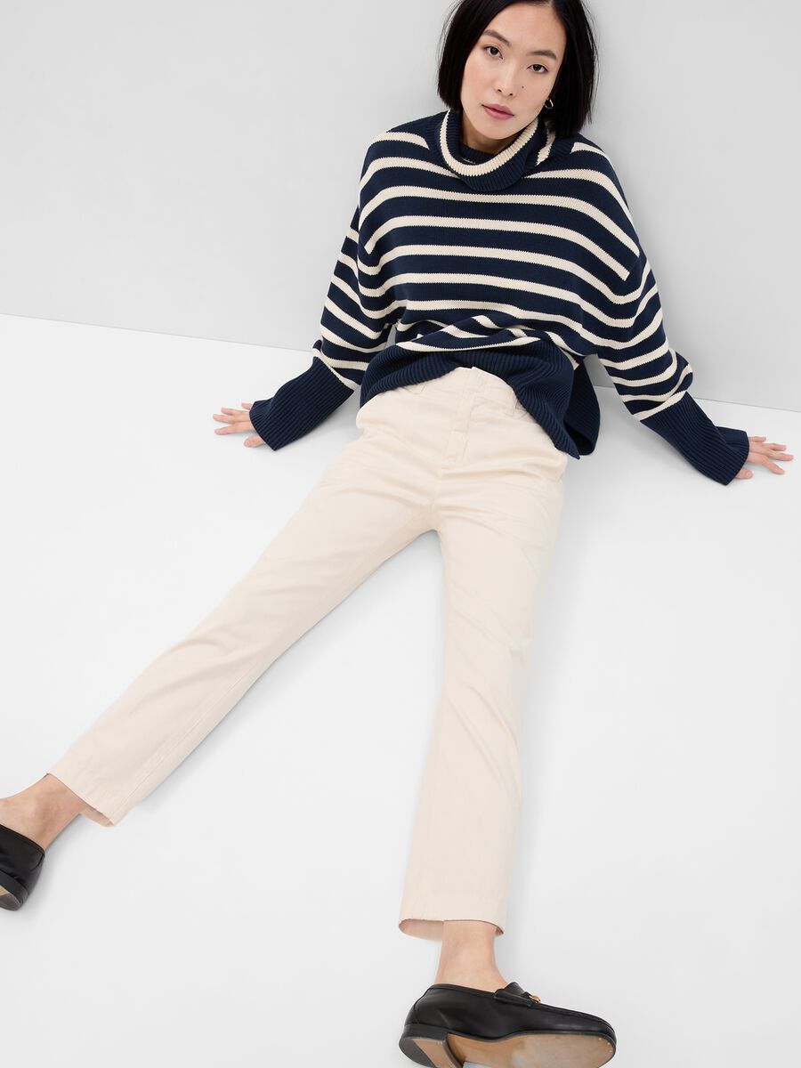 Slim-fit mid-rise chino trousers_4