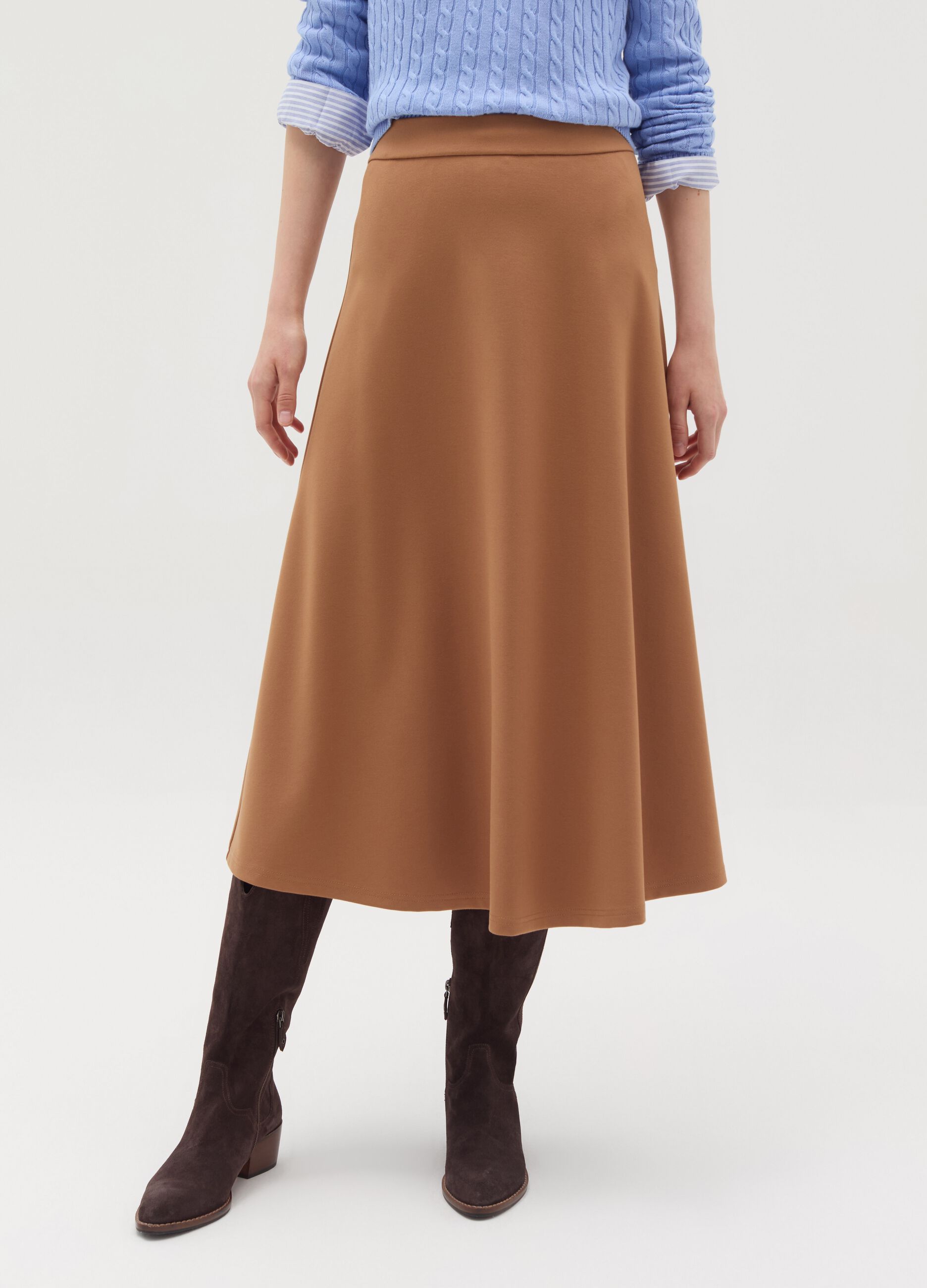 Full midi skirt