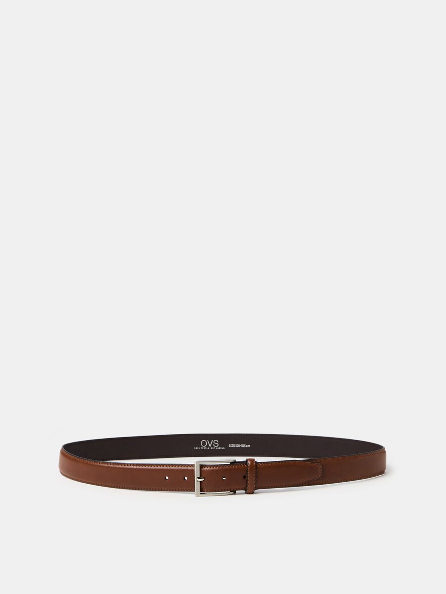 Belt with contrasting stitching_1
